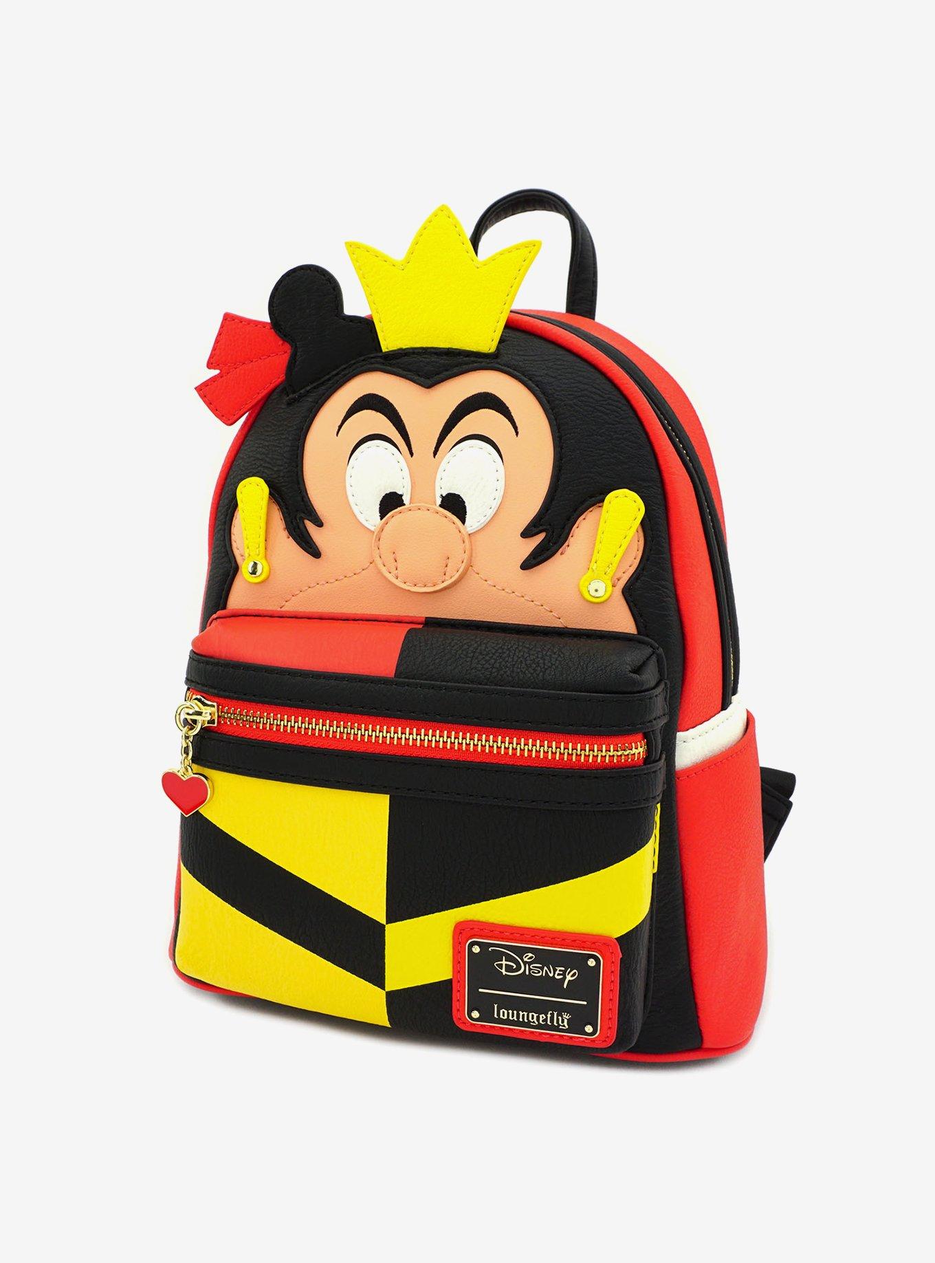 Loungefly Disney Alice In Wonderland Queen Of Hearts Mini Backpack, , alternate