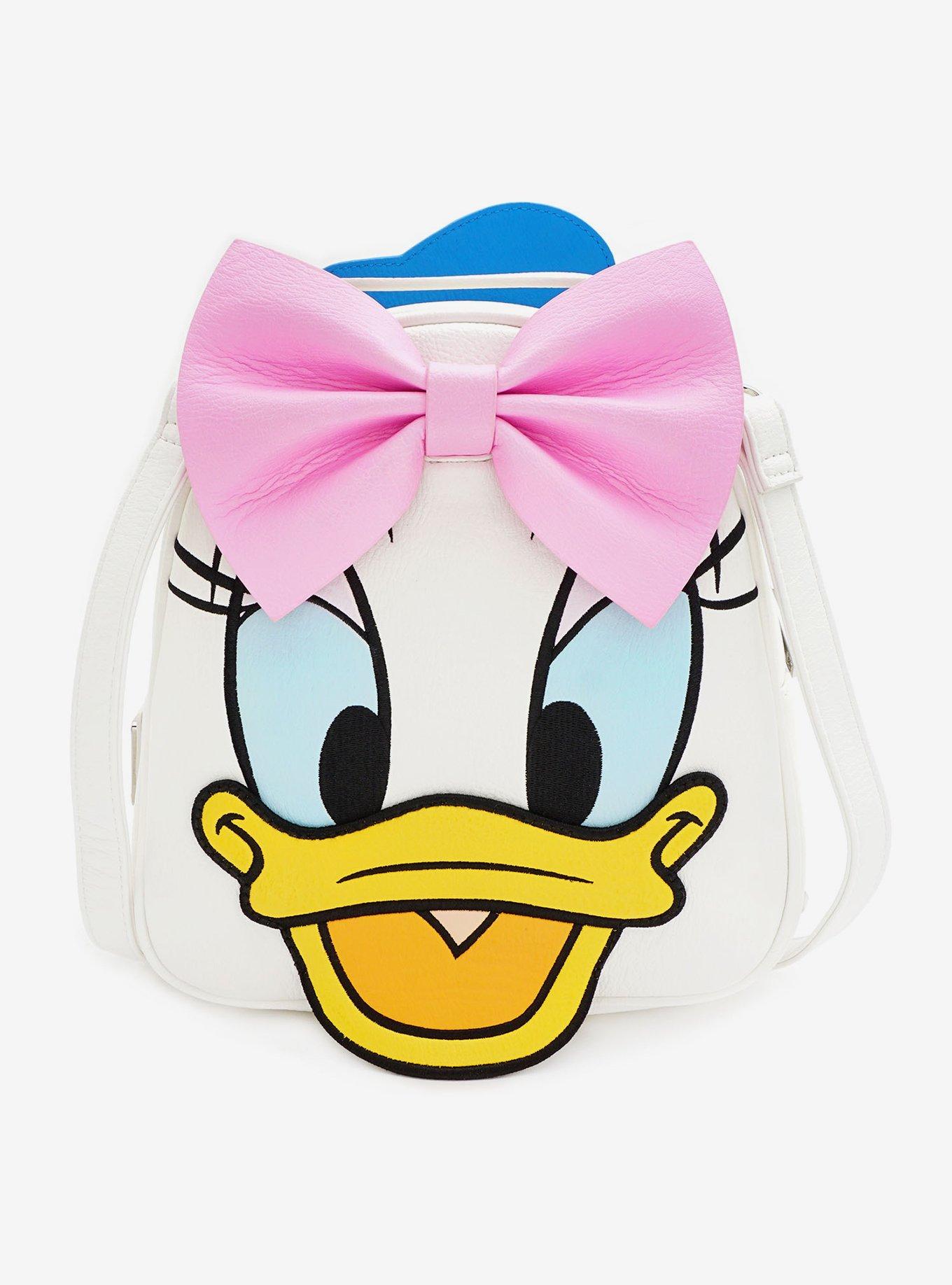 Loungefly Disney Donald Duck Daisy Duck Reversible Mini Backpack, , alternate