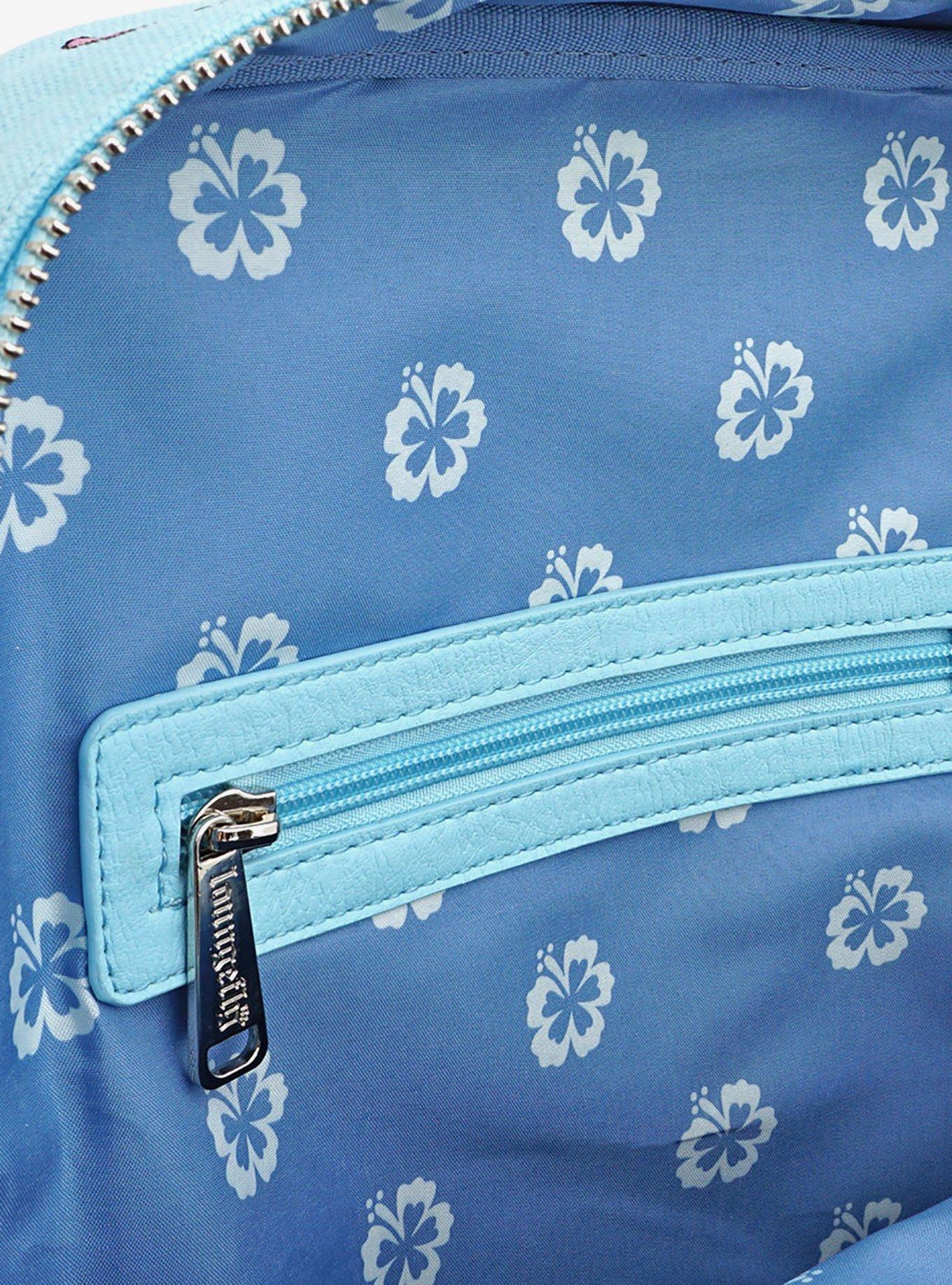 Loungefly Disney Lilo & Stitch Embroidered Mini Backpack, , alternate