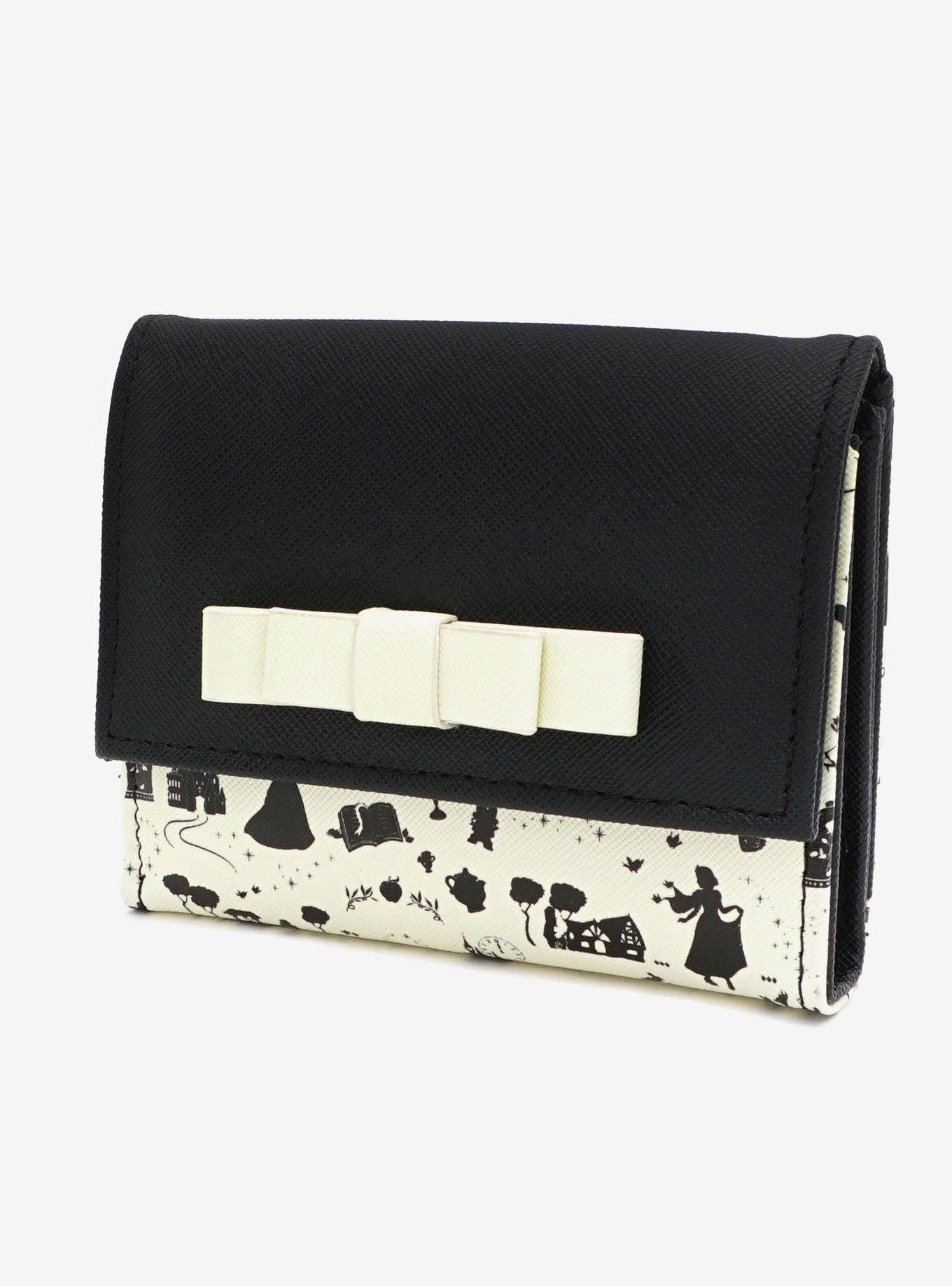 Loungefly Disney Princess Silhouette Mini Flap Wallet, , alternate