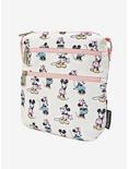 Loungefly Disney Mickey Mouse & Minnie Mouse Pastel Passport Crossbody Bag, , alternate