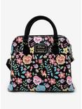 Loungefly Disney Alice In Wonderland Flowers Dome Satchel Bag, , alternate