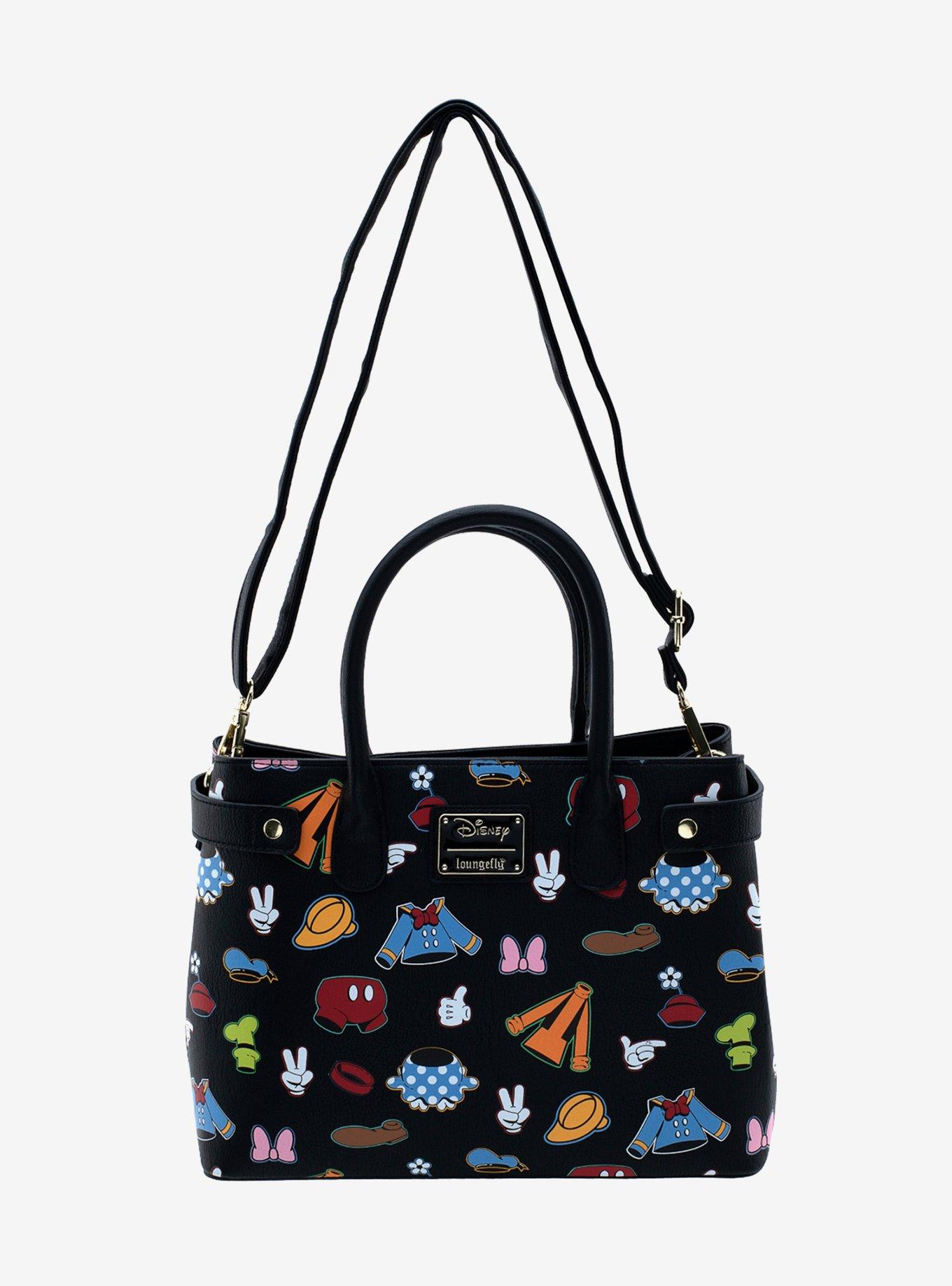 Loungefly Disney The Sensational Six Outfits Satchel Bag, , alternate