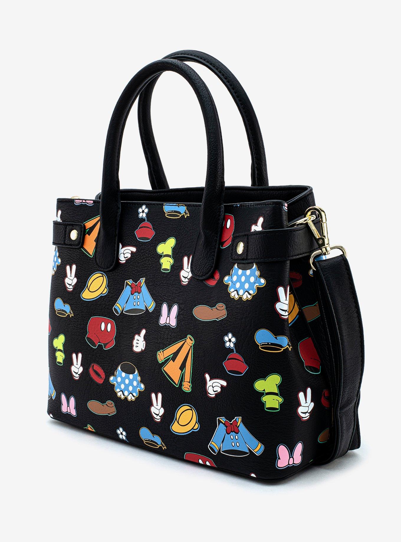Loungefly Disney The Sensational Six Outfits Satchel Bag, , alternate