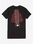 Friday The 13th Camp Crystal Lake Tour T-Shirt, BLACK, alternate