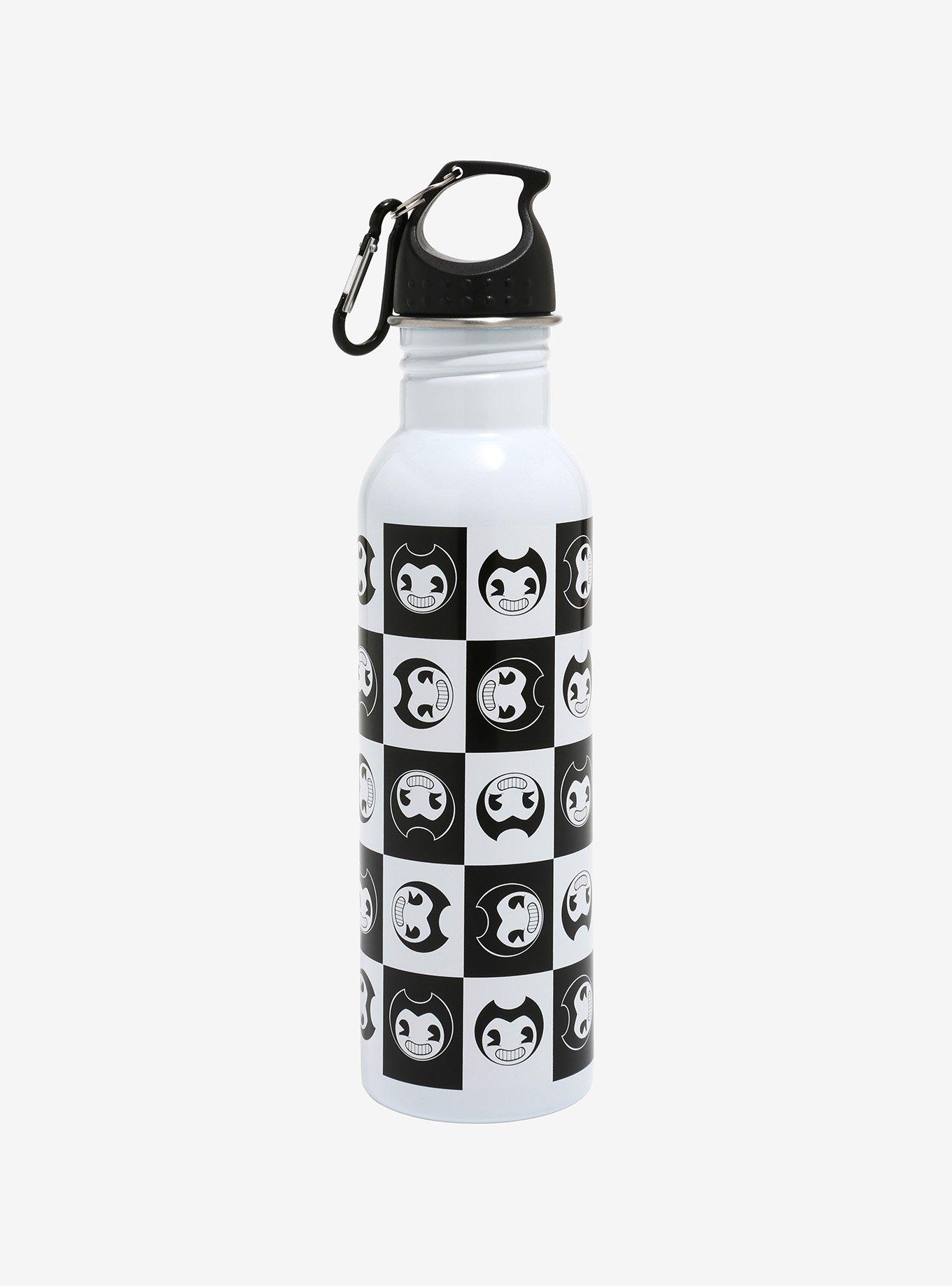 Bendy And The Ink Machine Checkered Stainless Steel Water Bottle, , alternate