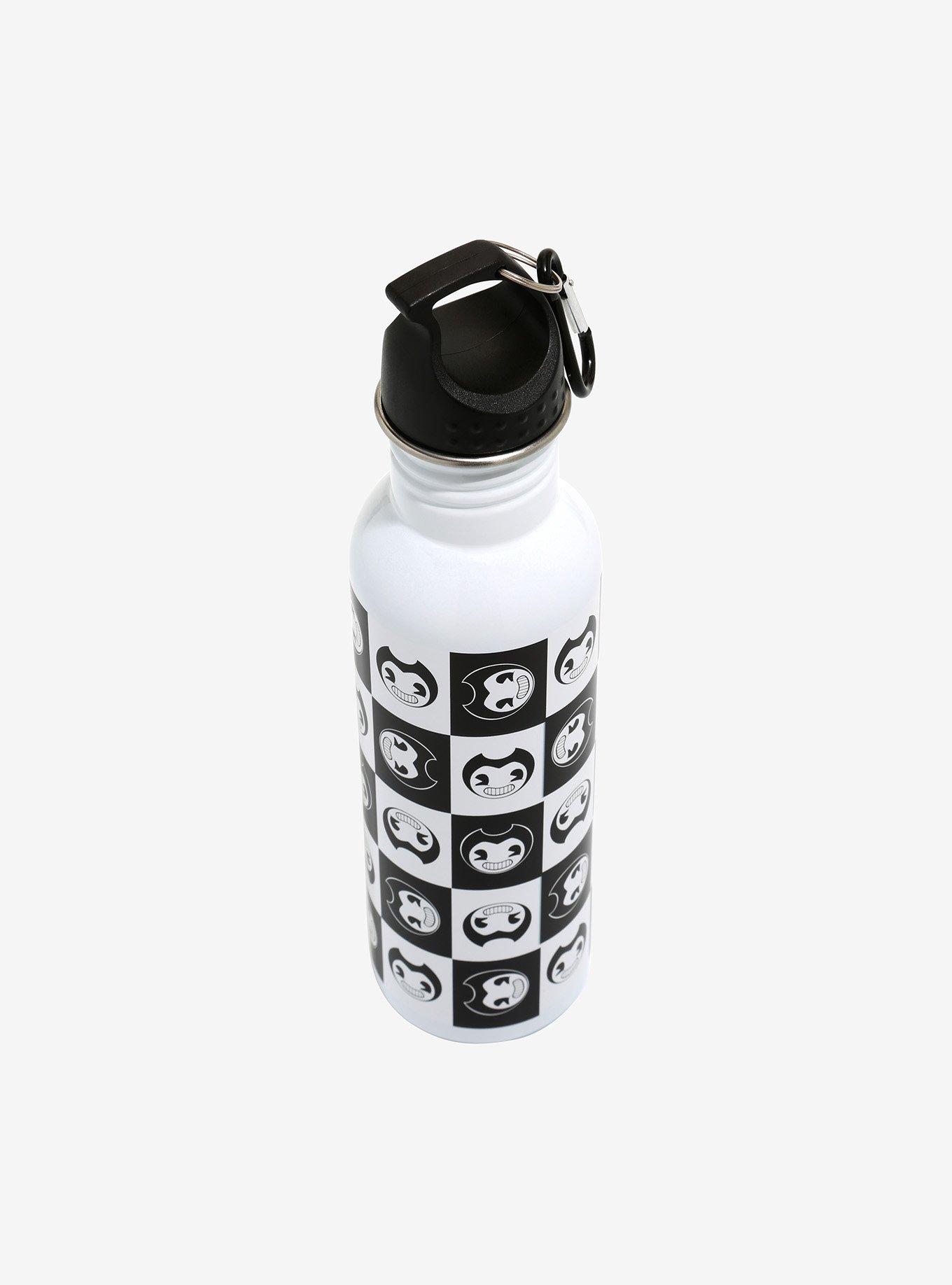 Bendy And The Ink Machine Checkered Stainless Steel Water Bottle, , alternate