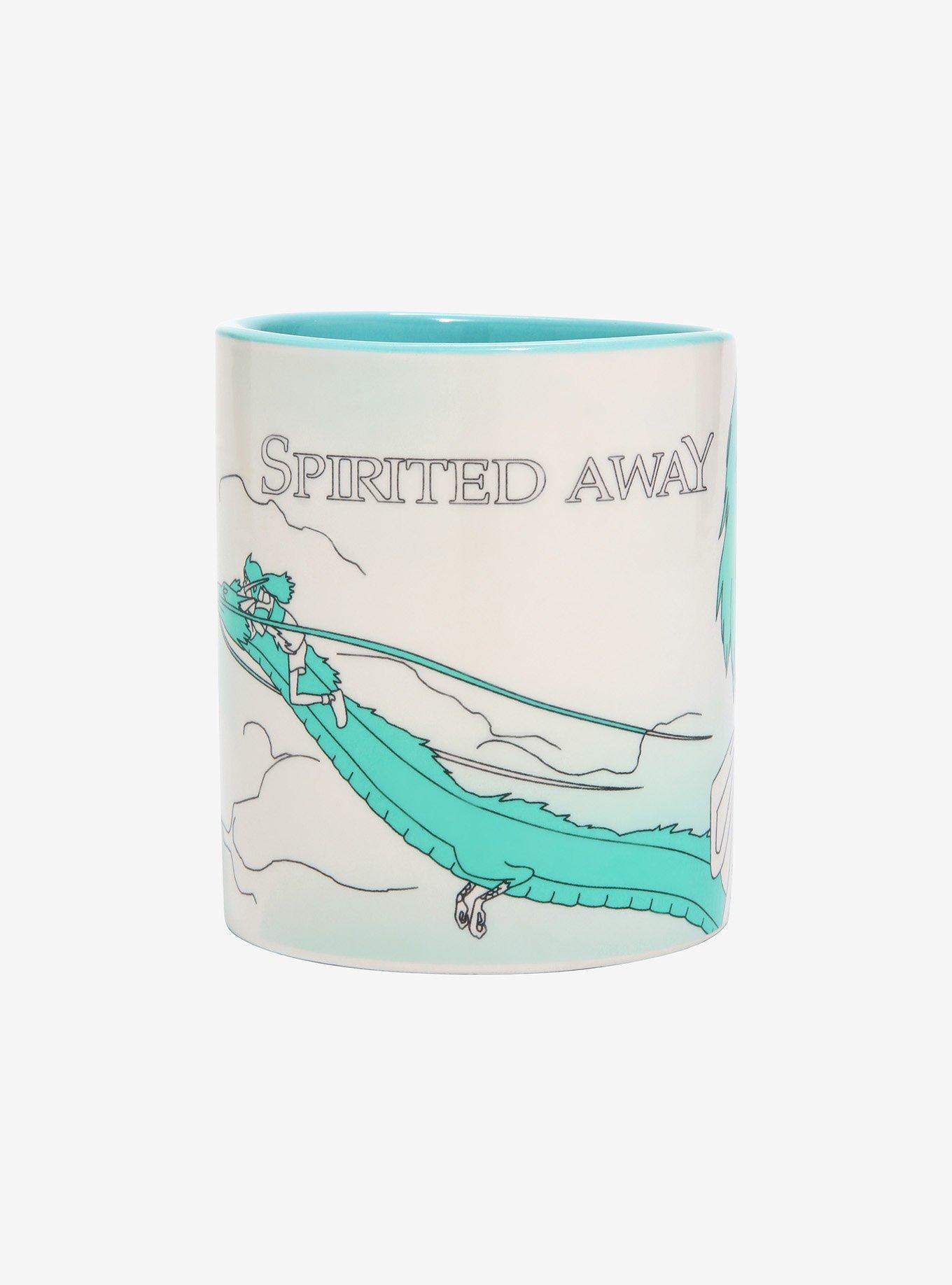 Studio Ghibli Spirited Away Chihiro Green Sketch Mug, , alternate