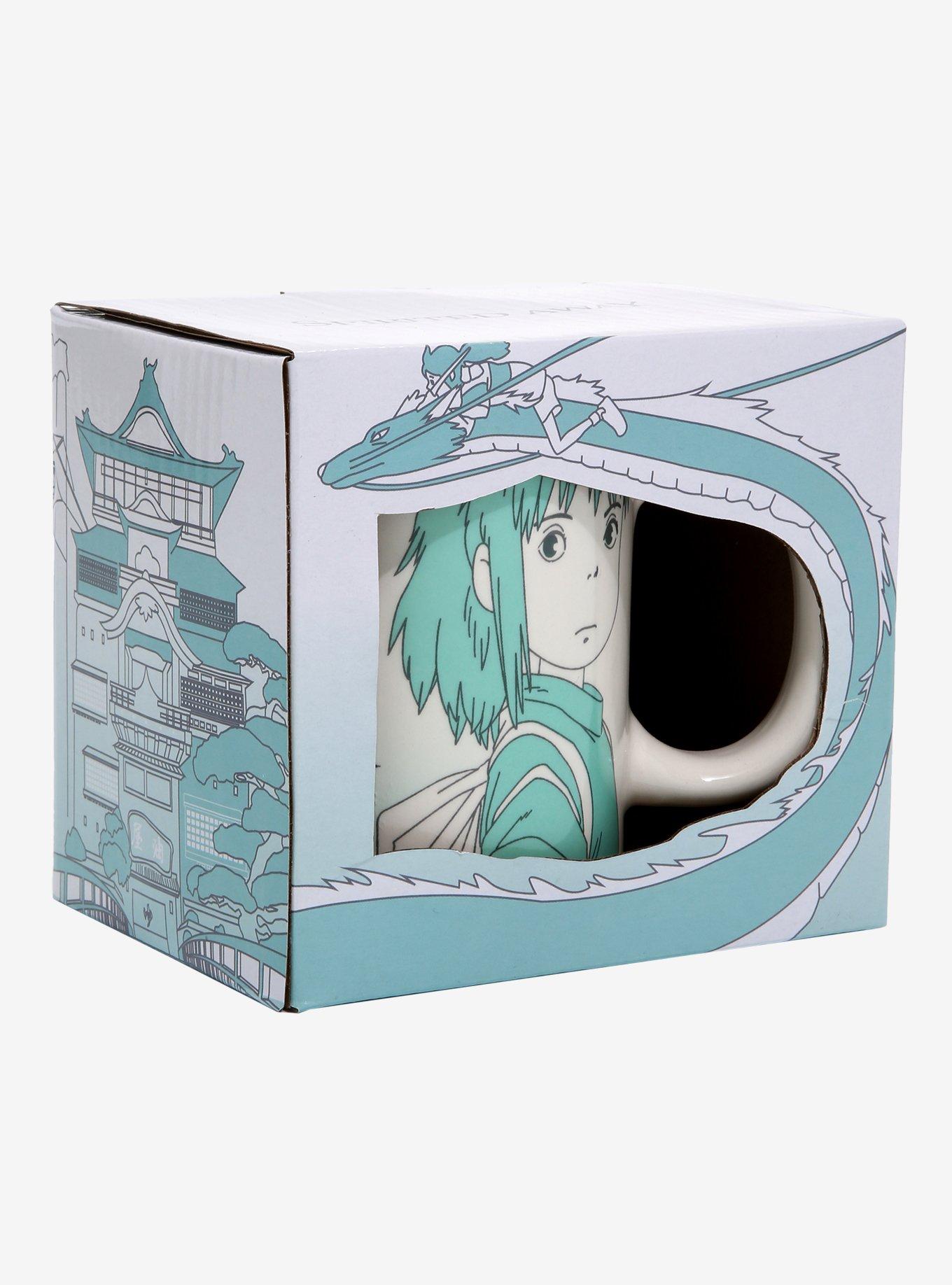 Studio Ghibli Spirited Away Chihiro Green Sketch Mug, , alternate