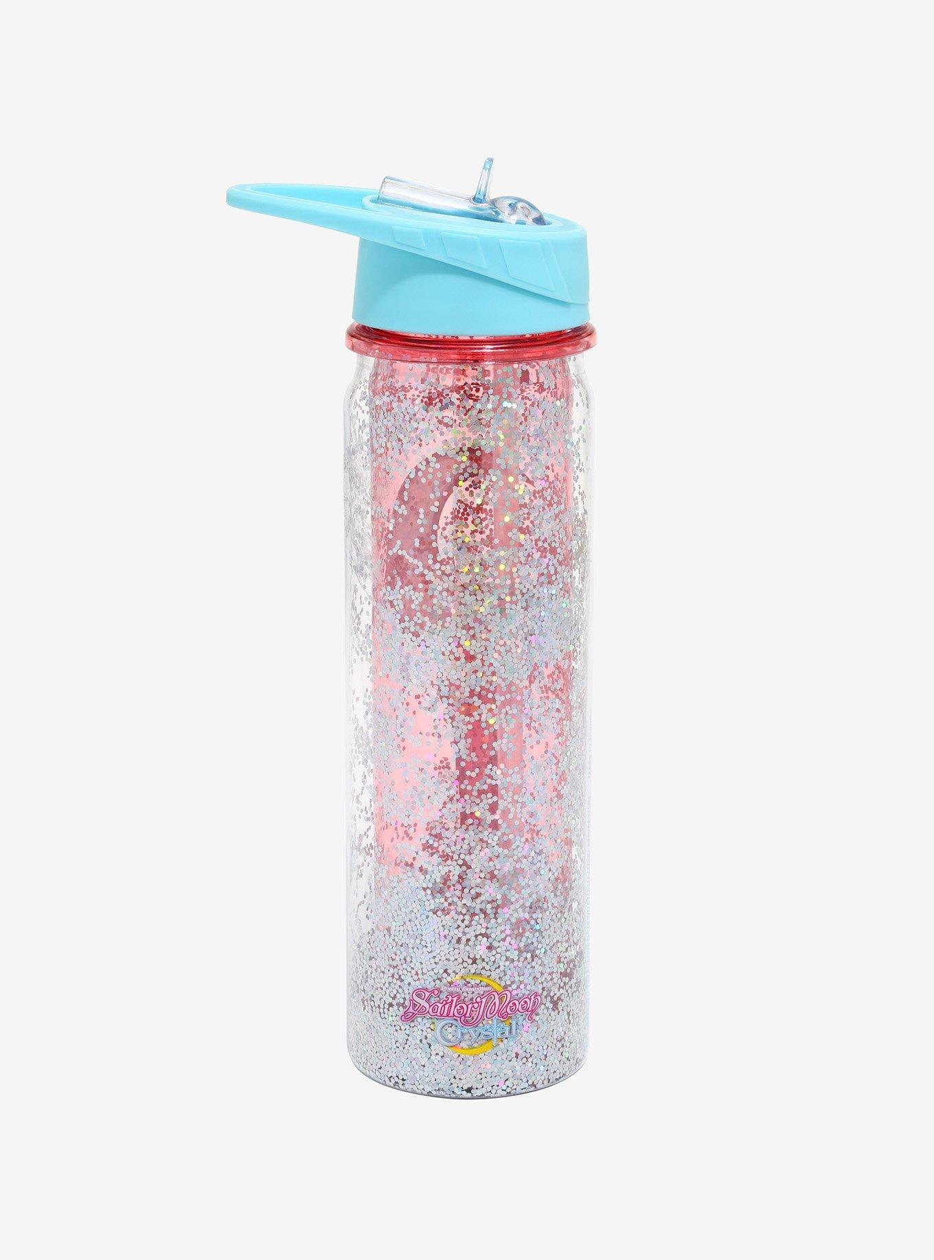 Sailor Moon Glitter Moon Stick Water Bottle, , alternate