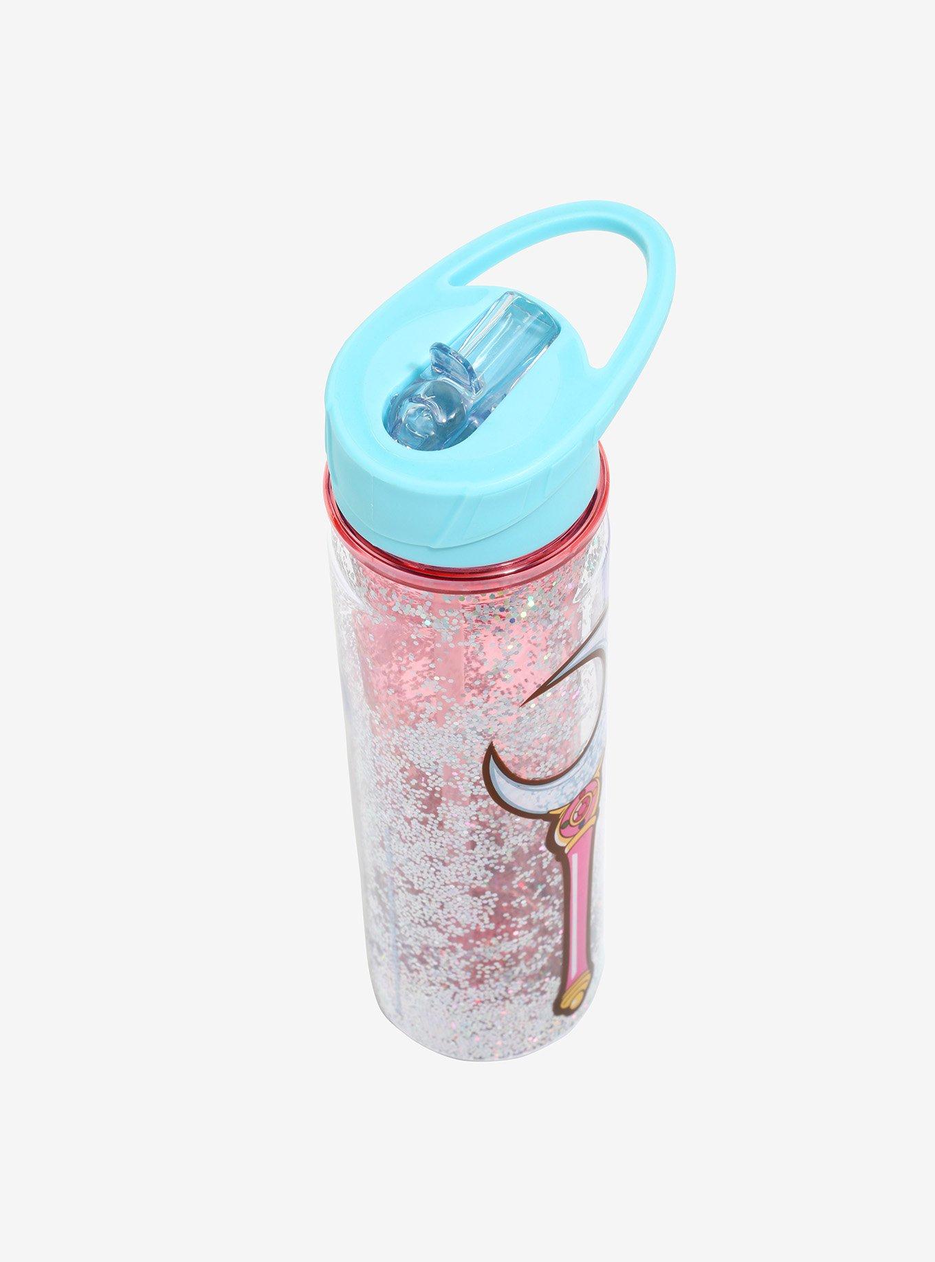 Sailor Moon Glitter Moon Stick Water Bottle, , alternate