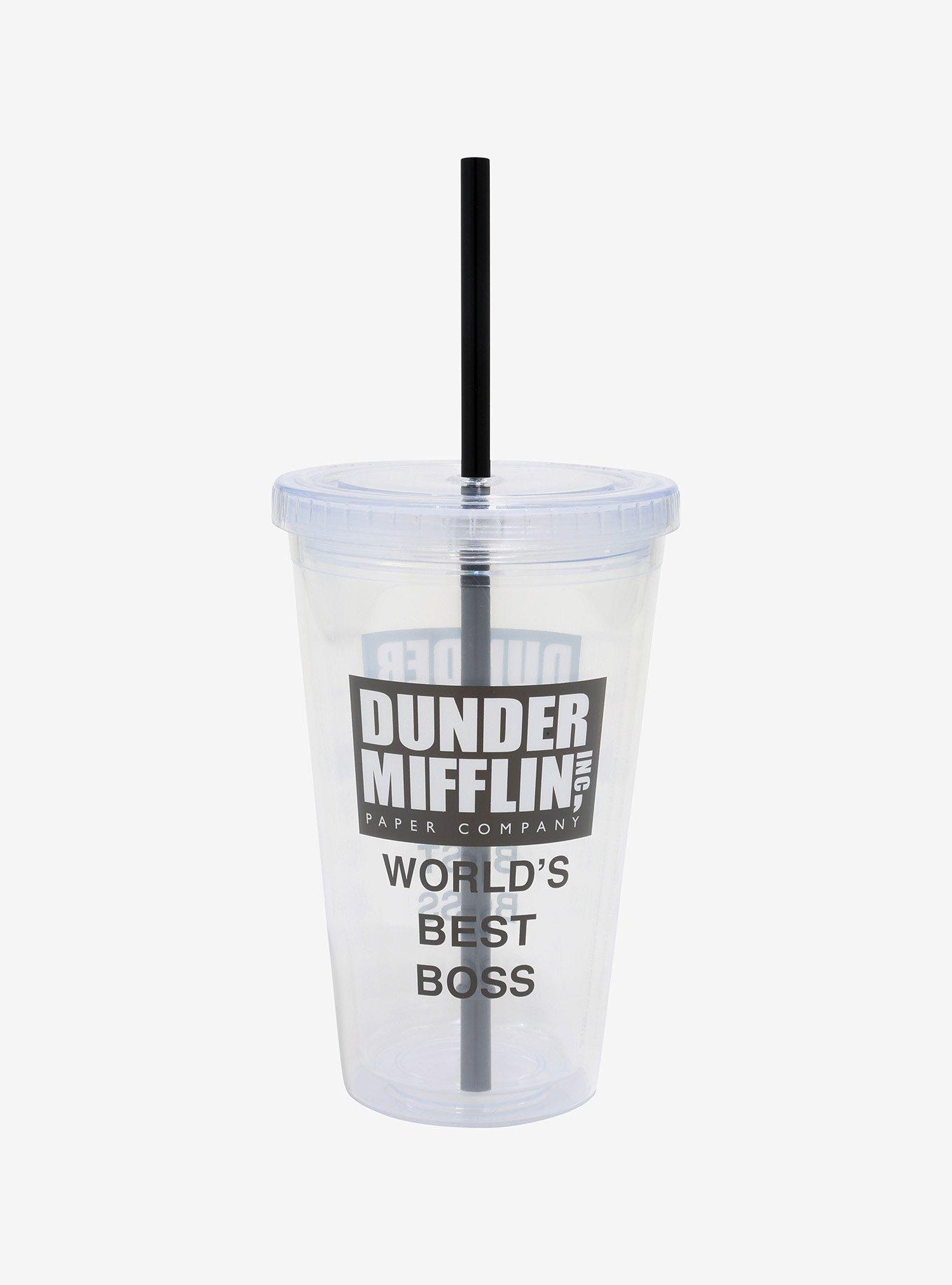 The Office Dunder Mifflin Acrylic Travel Cup, , alternate