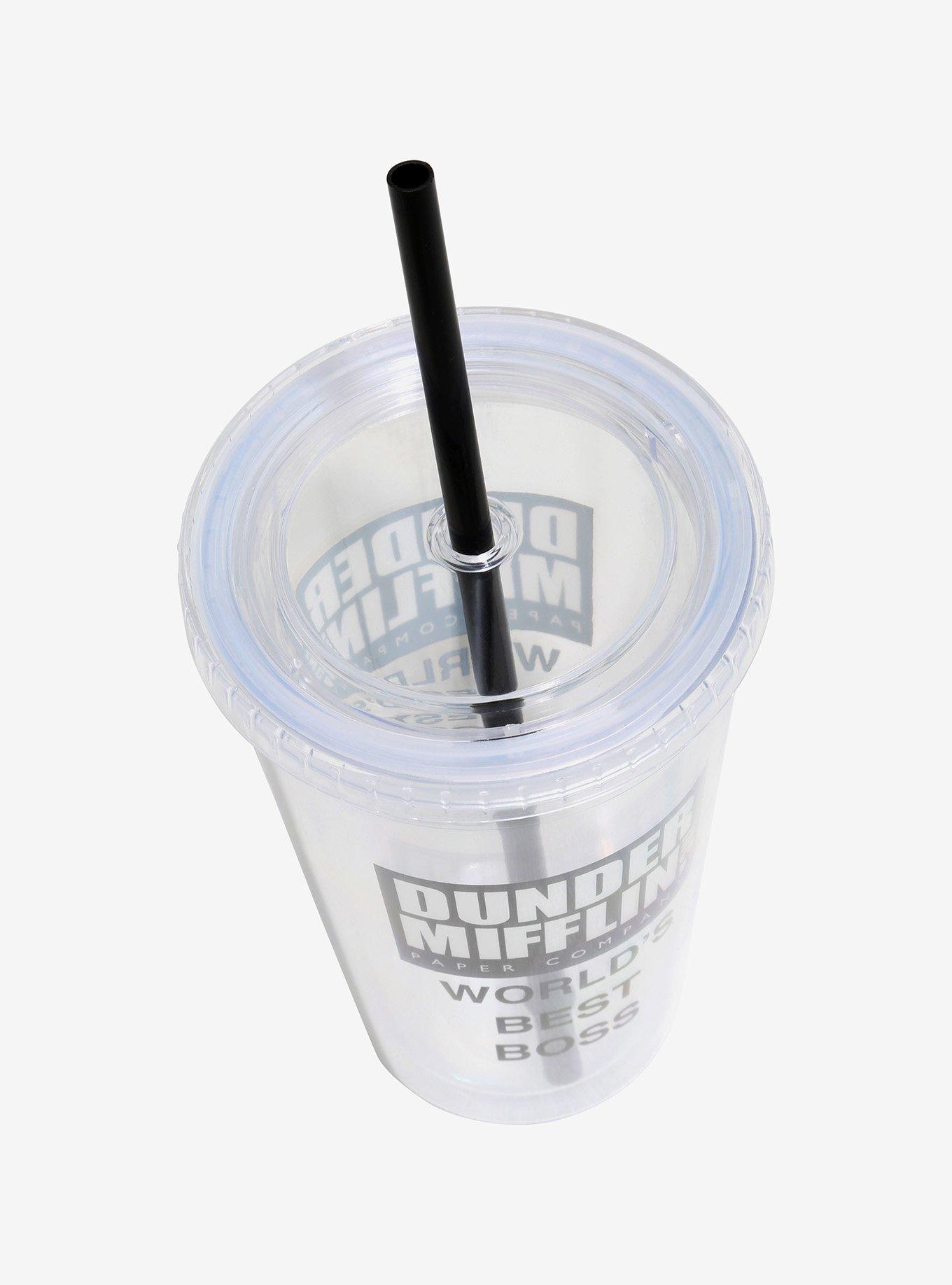 The Office Dunder Mifflin Acrylic Travel Cup, , alternate