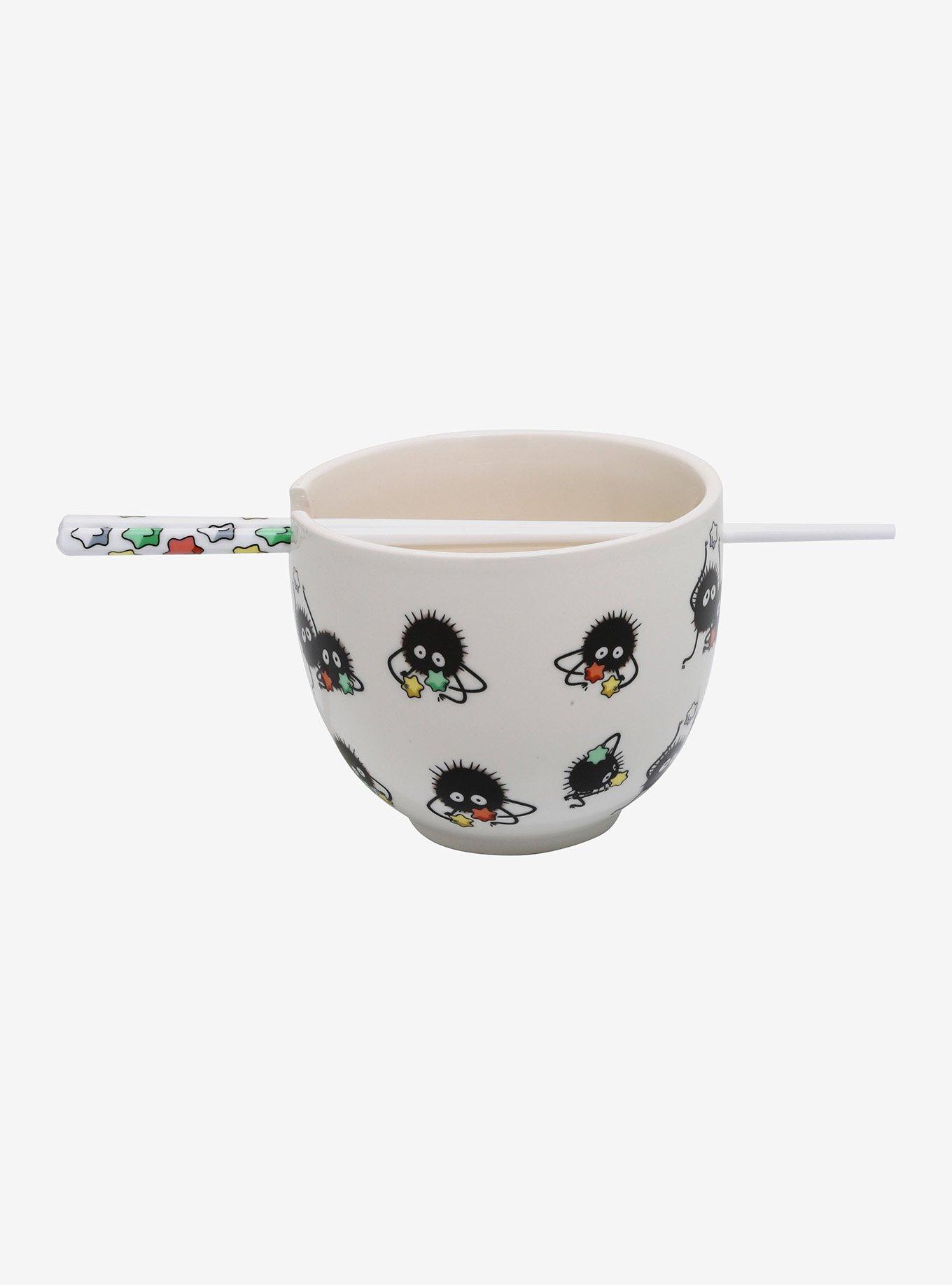 Studio Ghibli Spirited Away Soot Sprites Ramen Bowl & Chopsticks, , alternate