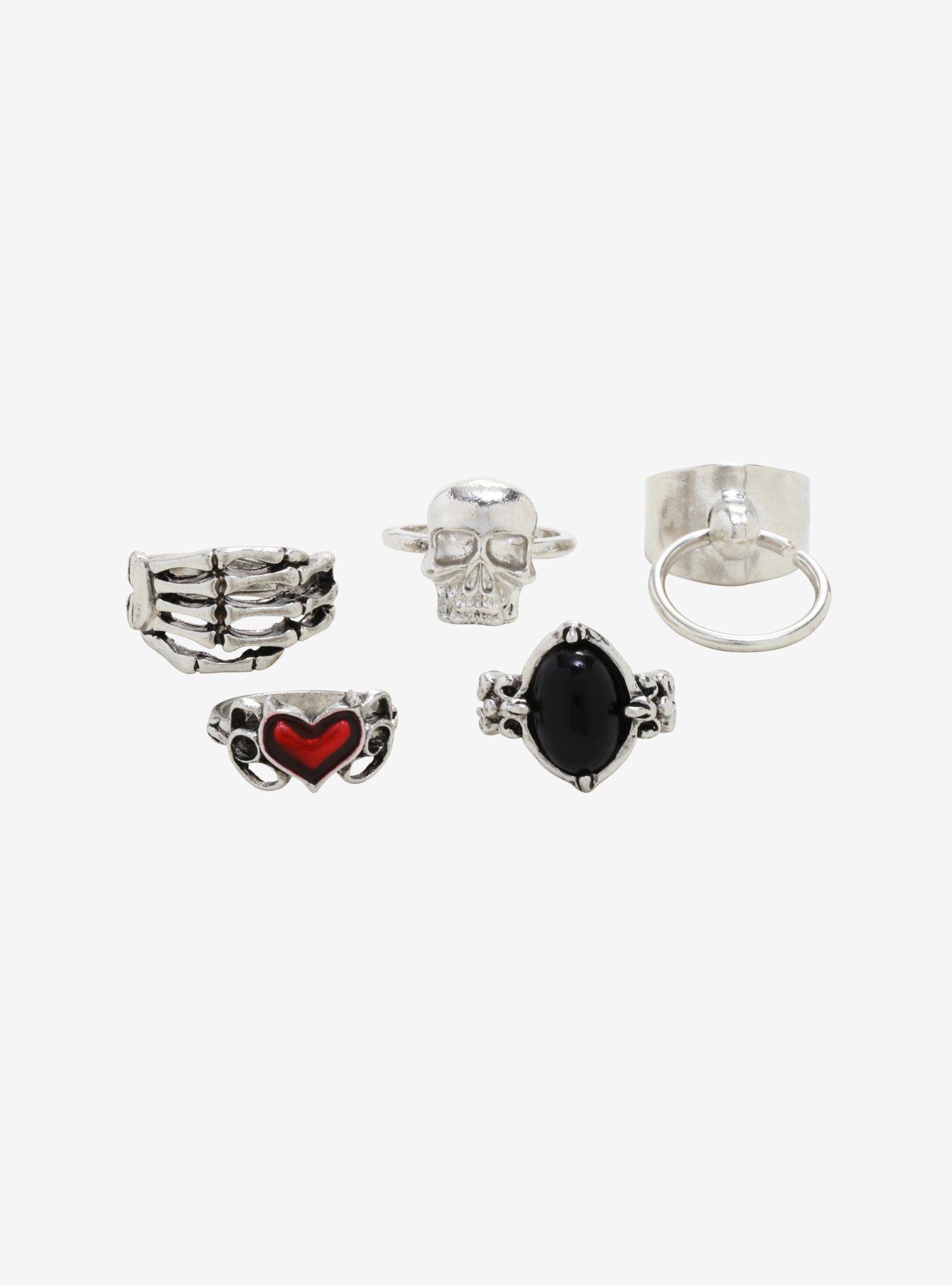Gothic Ring Set, , alternate