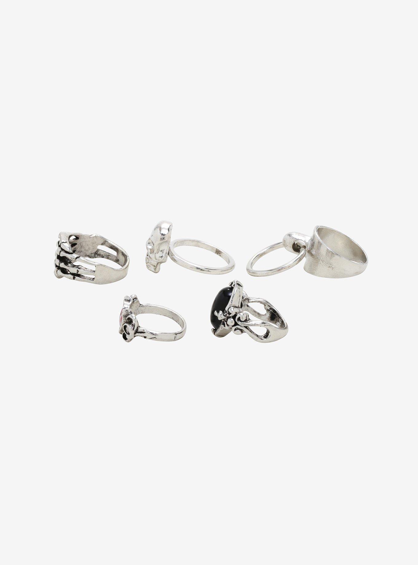 Gothic Ring Set, , alternate