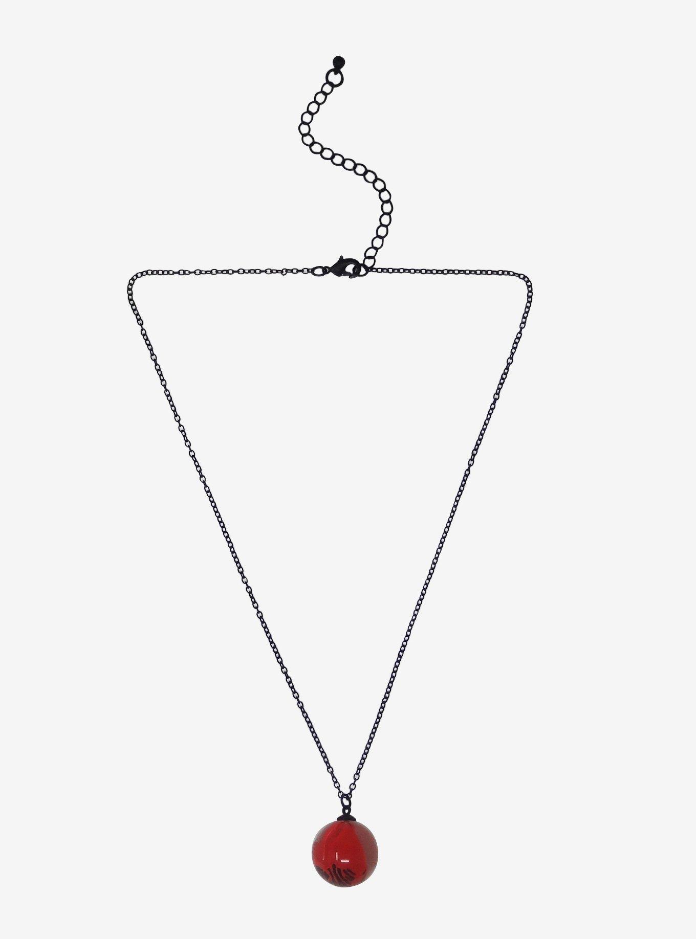 Heart Orb Necklace, , alternate