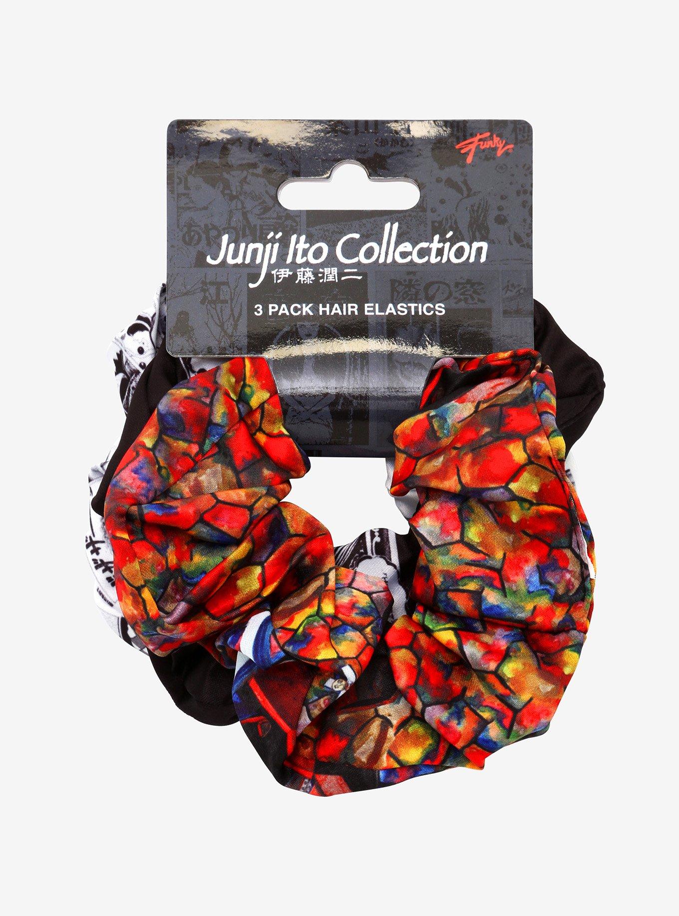 Junji Ito Character Scrunchie Set, , alternate