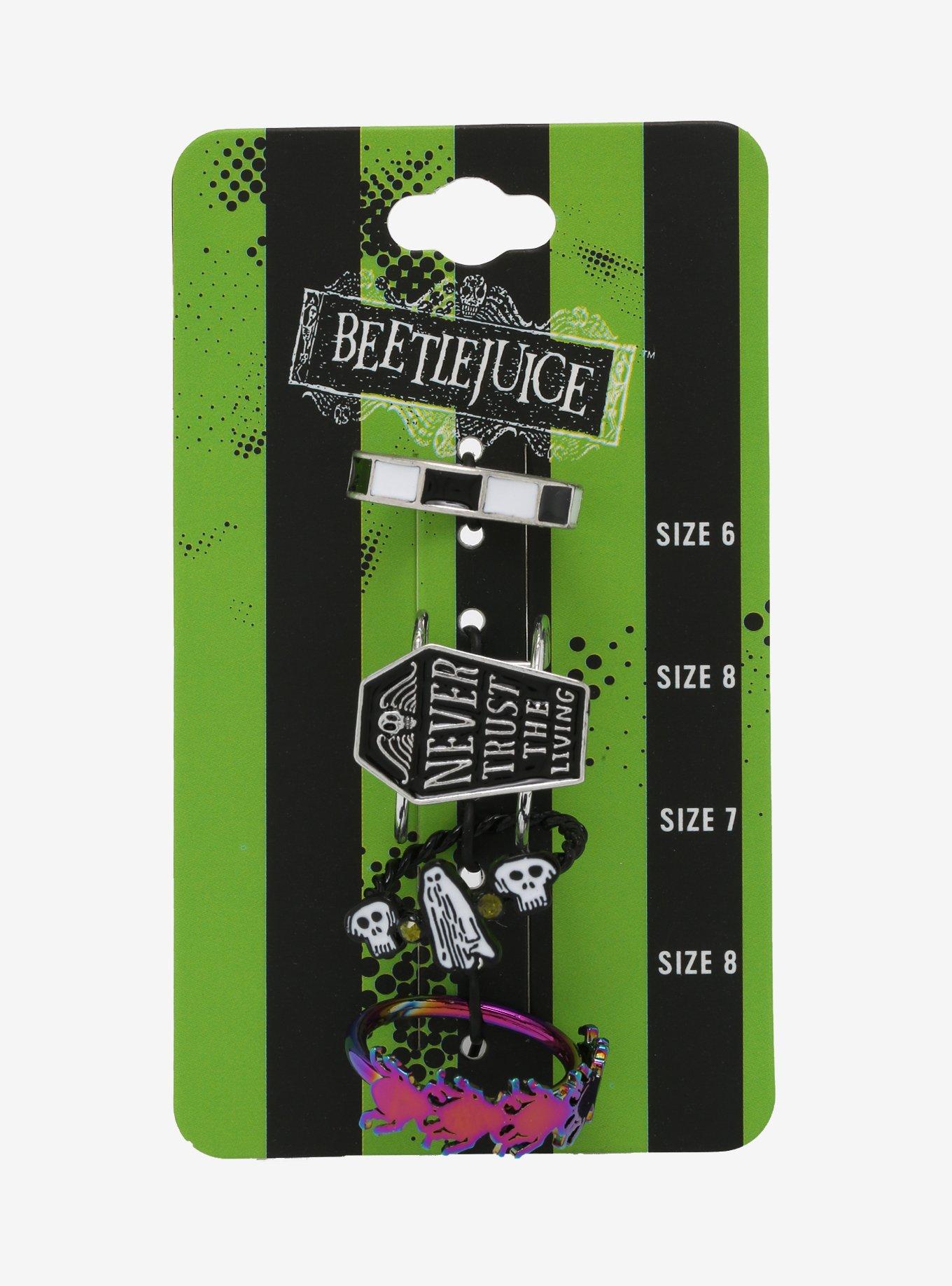 Beetlejuice Icon Ring Set, , alternate