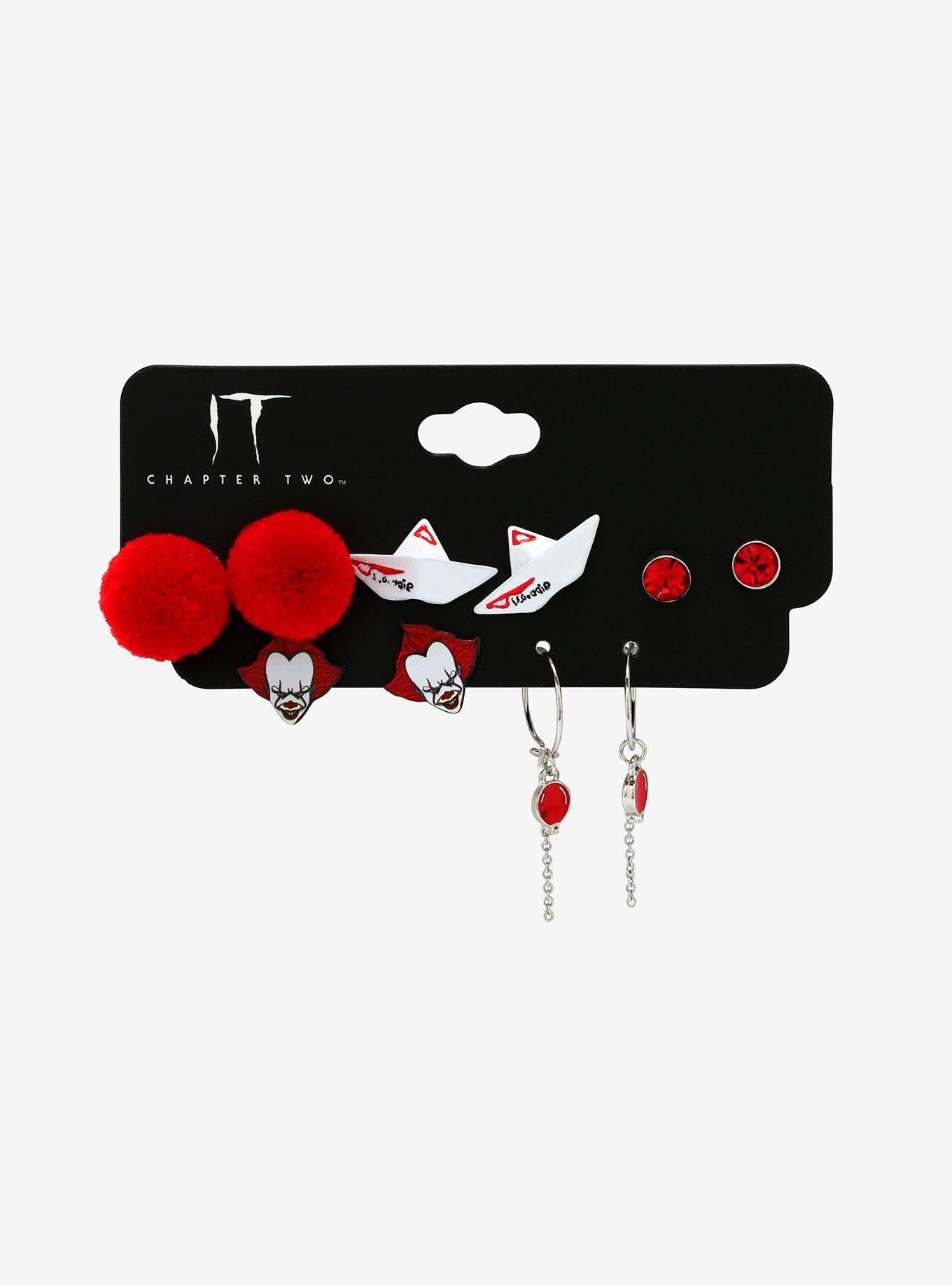 IT Chapter Two Pennywise Earring Set, , alternate