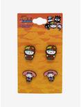 Naruto Shippuden X Hello Kitty And Friends Hello Kitty & My Melody Stud Earring Set, , alternate