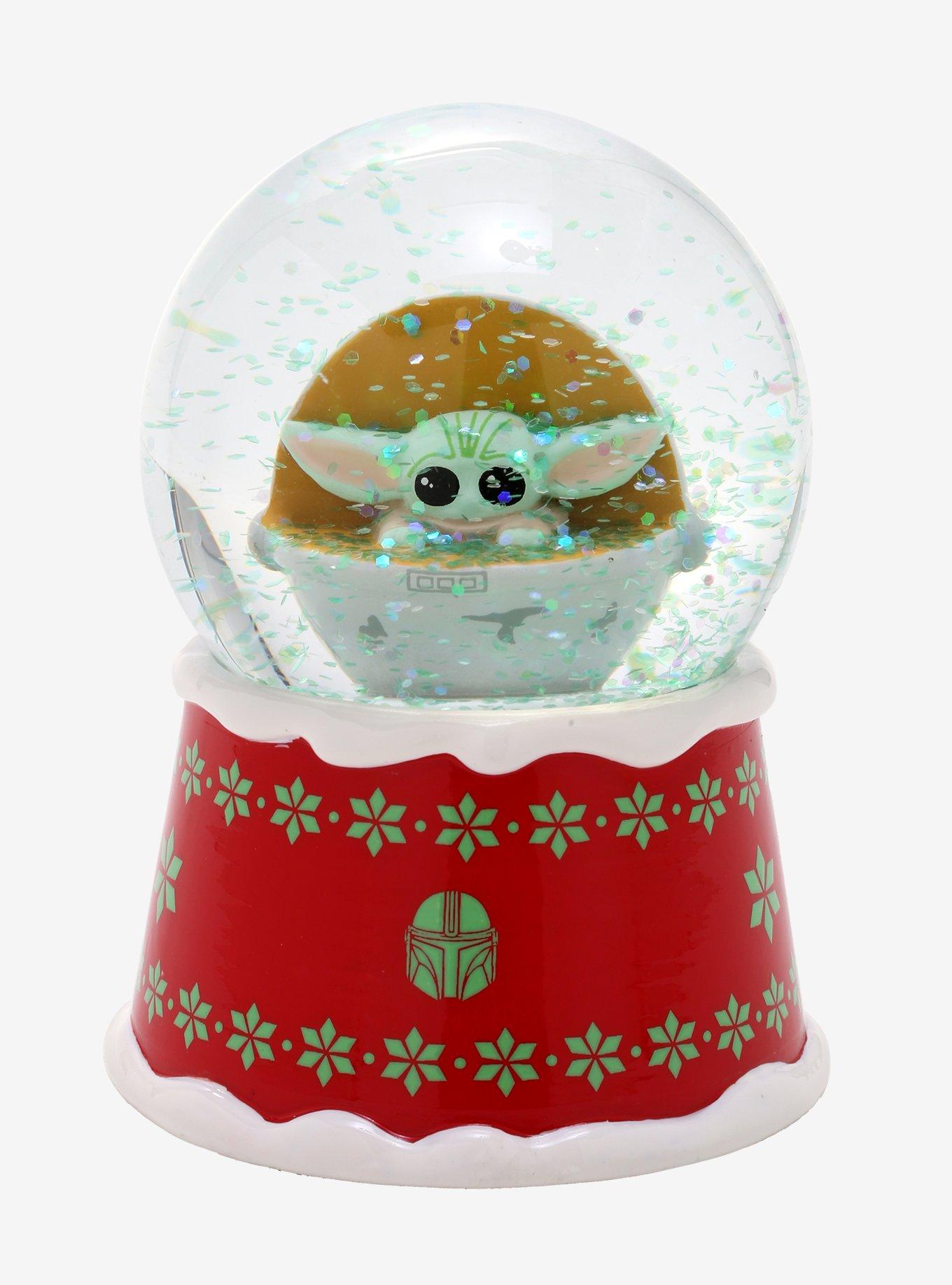 Star Wars The Mandalorian The Child Holiday Mini Snow Globe, , alternate