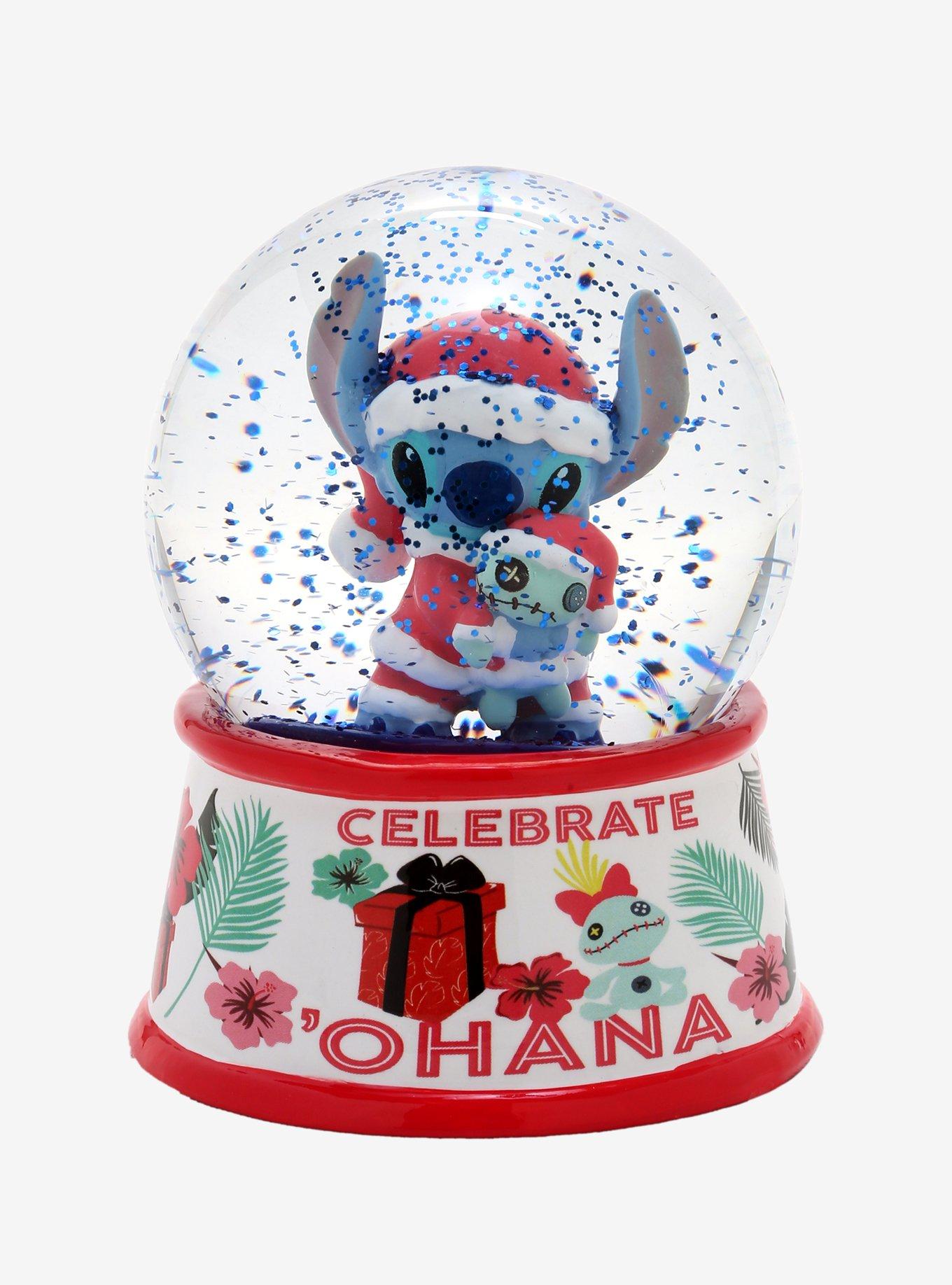 Disney Lilo & Stitch Santa Stitch Mini Snow Globe, , alternate