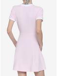 Strawberry Milk Carton Ringer T-Shirt Dress, PINK, alternate