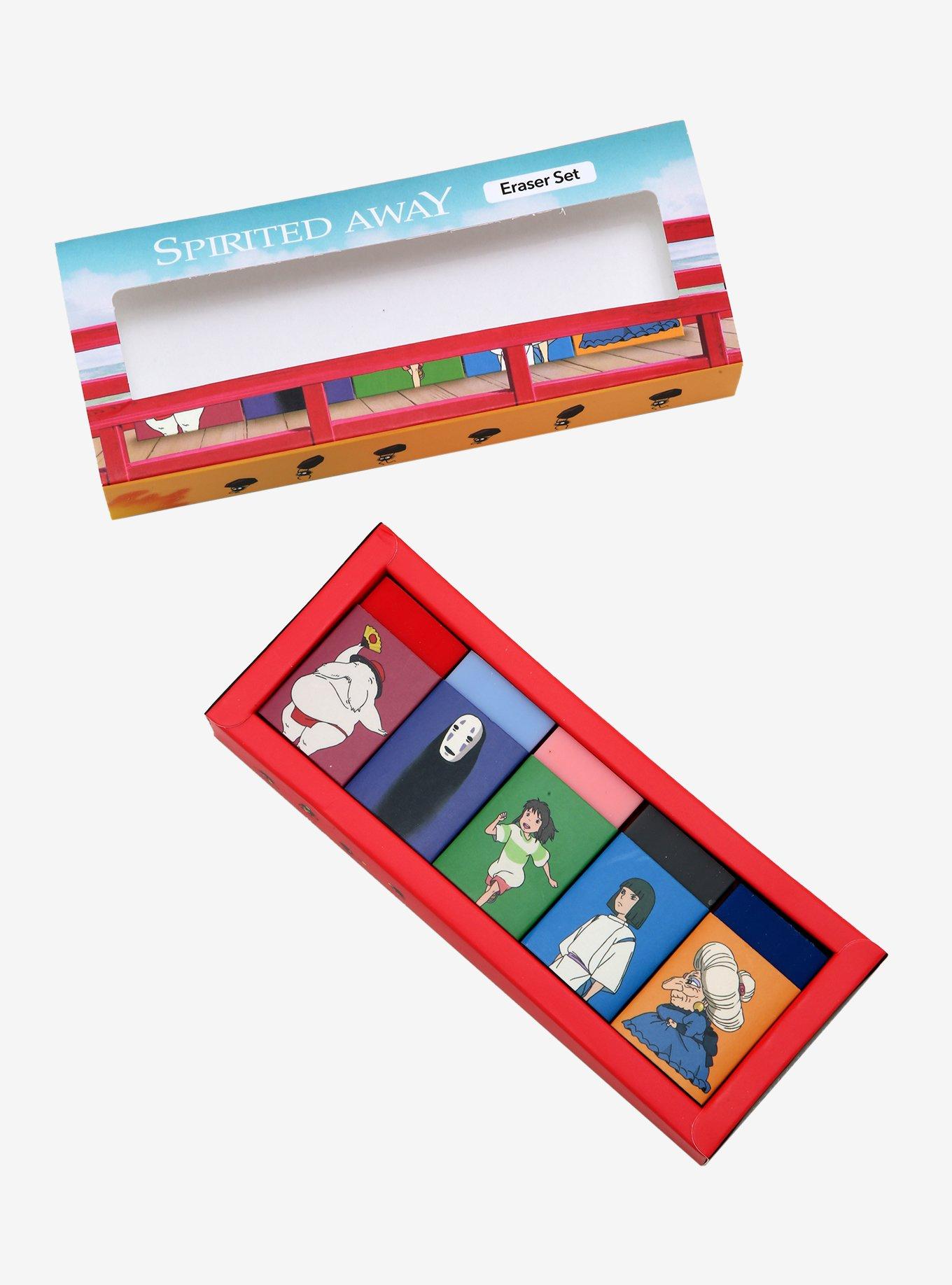 Studio Ghibli Spirited Away Eraser Set, , alternate