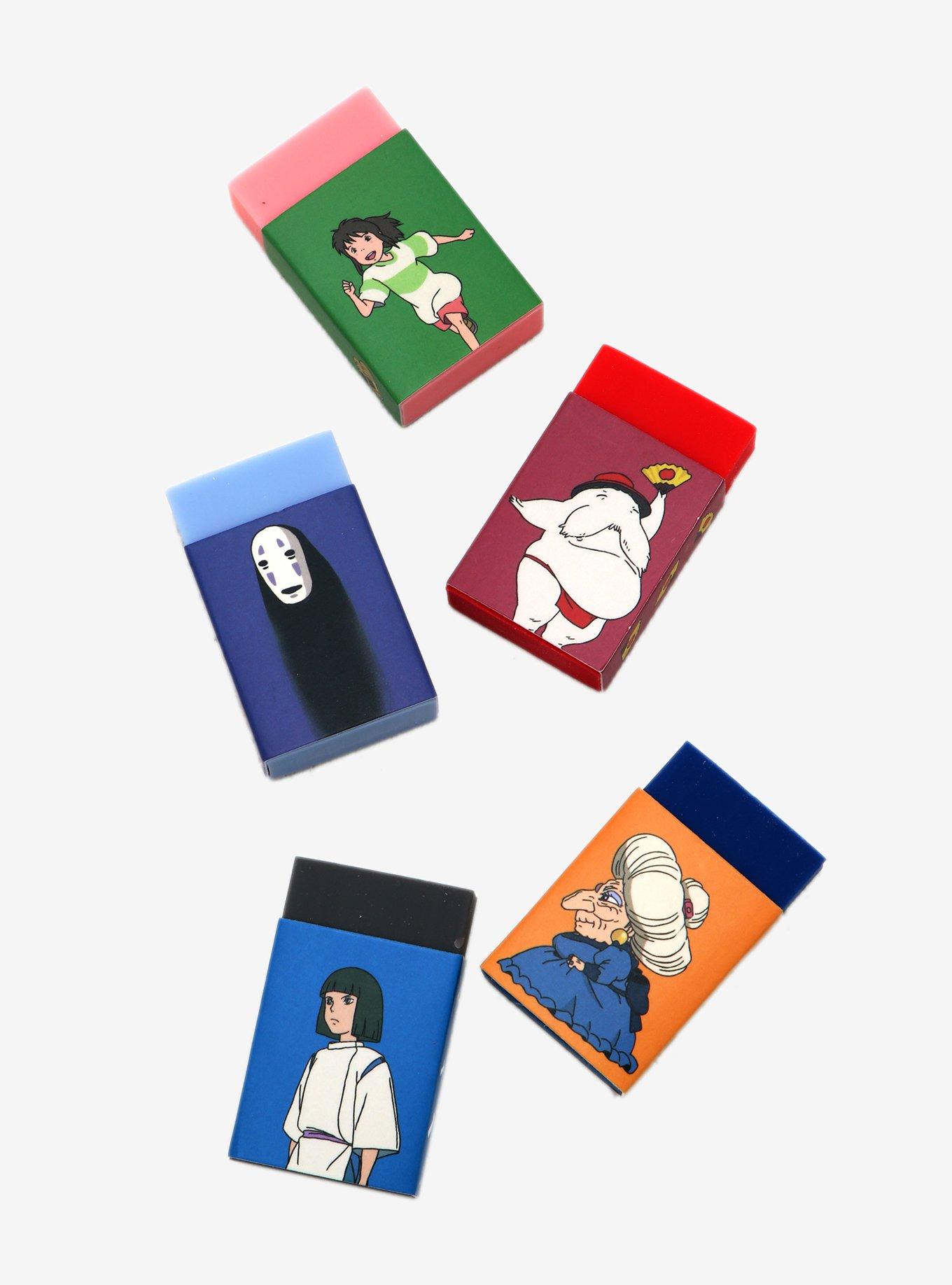 Studio Ghibli Spirited Away Eraser Set, , alternate