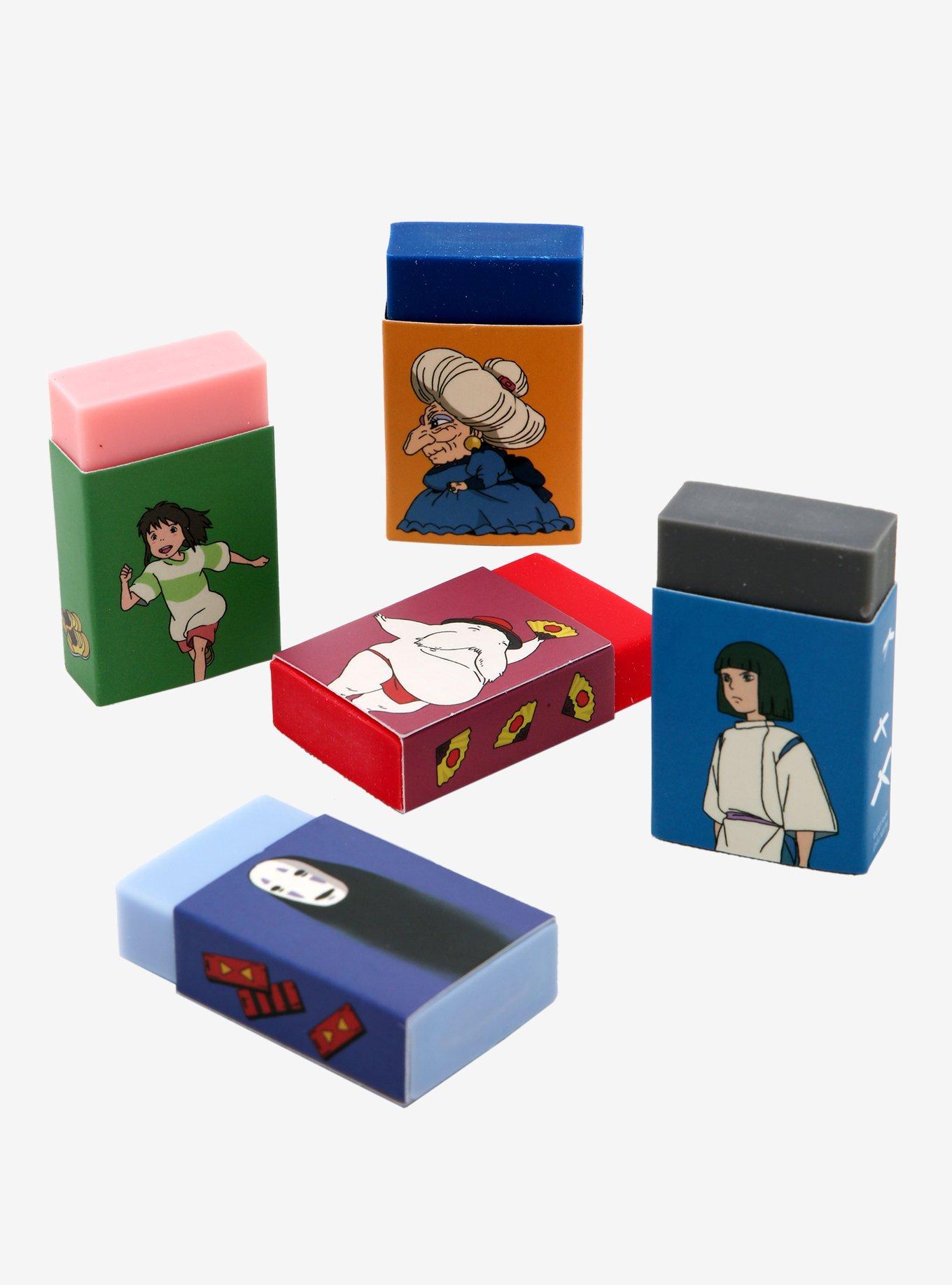 Studio Ghibli Spirited Away Eraser Set, , alternate