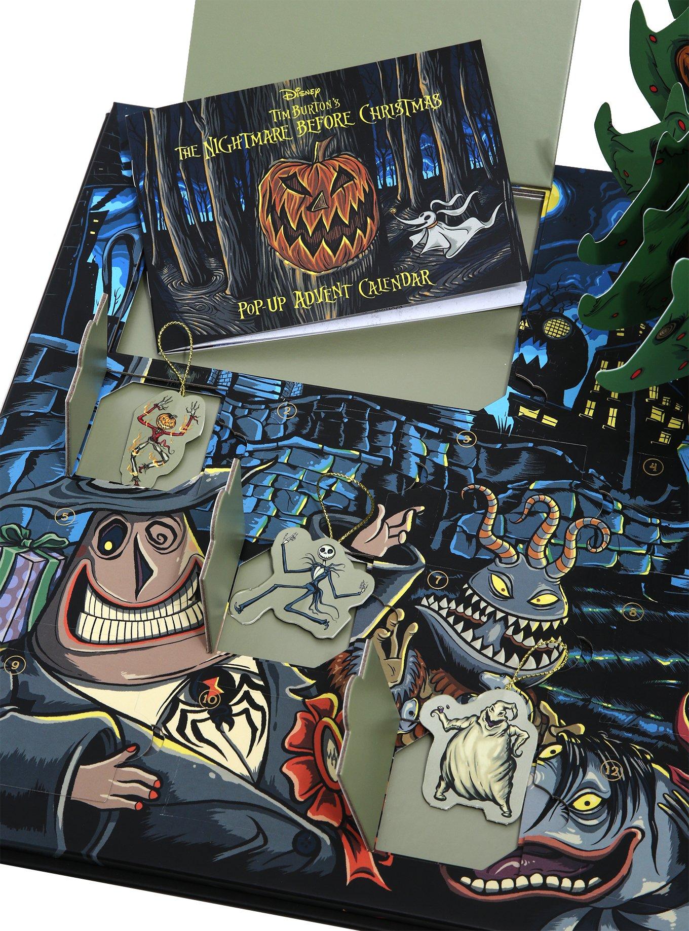 Disney The Nightmare Before Christmas Pop-Up Advent Calendar, , alternate