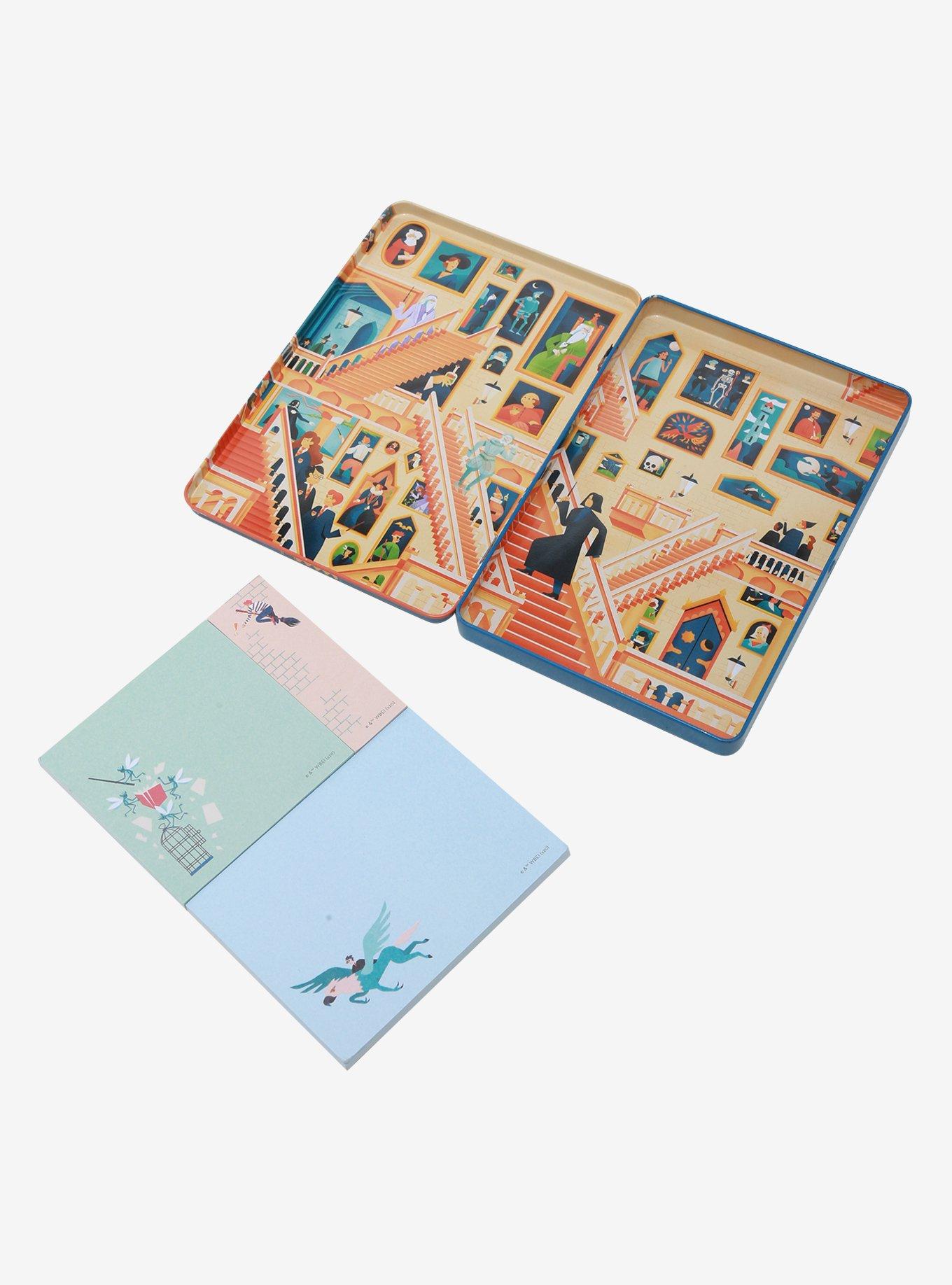 Harry Potter Hogwarts Sticky Note Tin Set, , alternate