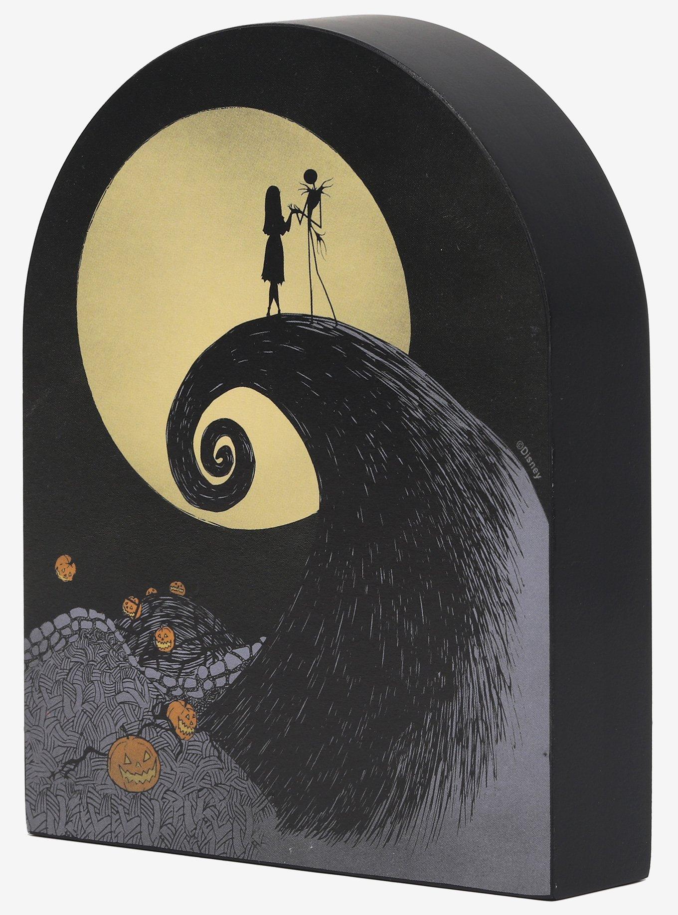 The Nightmare Before Christmas Spiral Hill Wood Wall Art, , alternate
