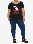 Friday The 13th: The Final Chapter Girls T-Shirt Plus Size, BLACK, alternate