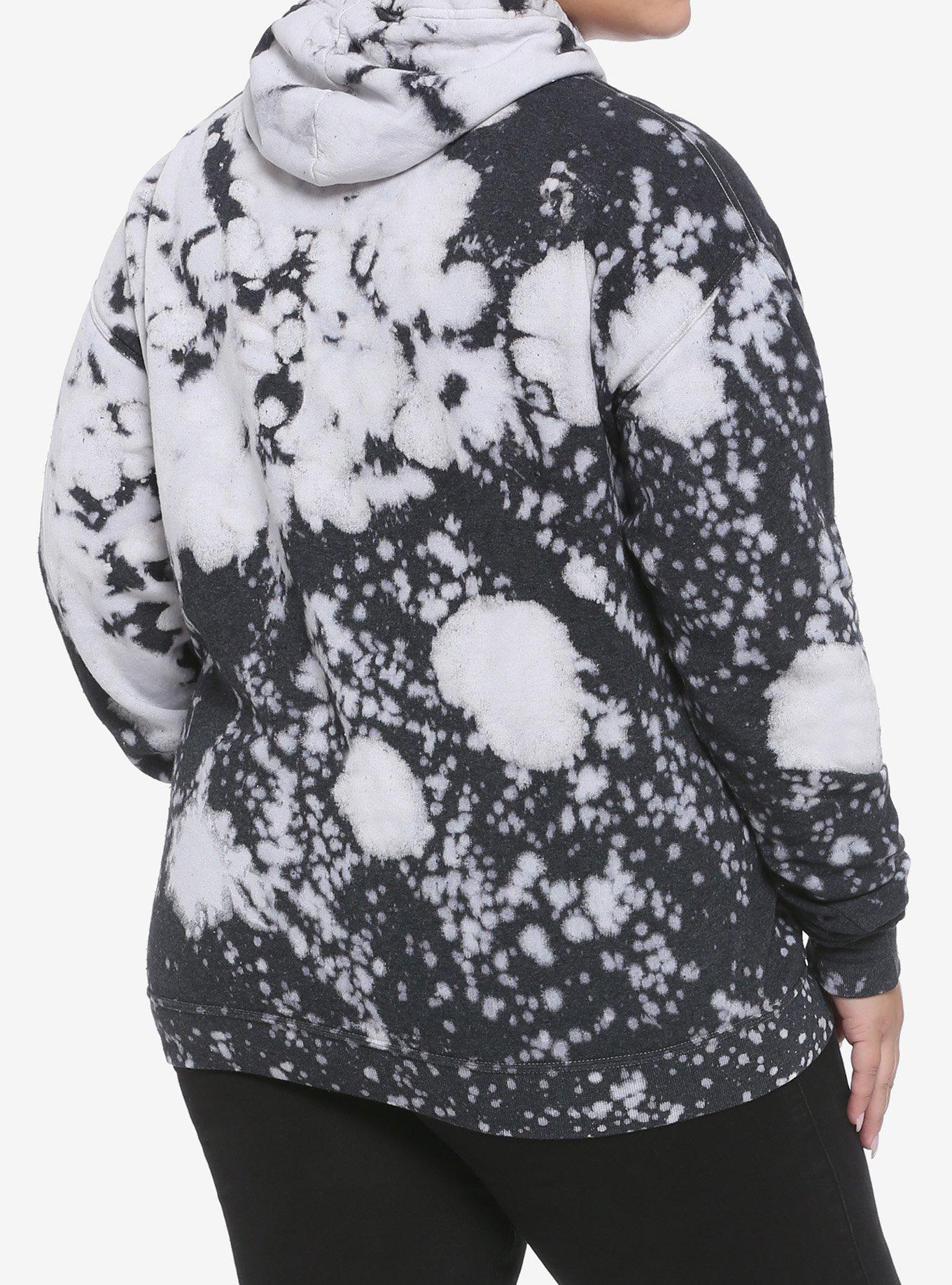 The Nightmare Before Christmas Oogie Boogie Splatter Girls Hoodie Plus Size, MULTI, alternate