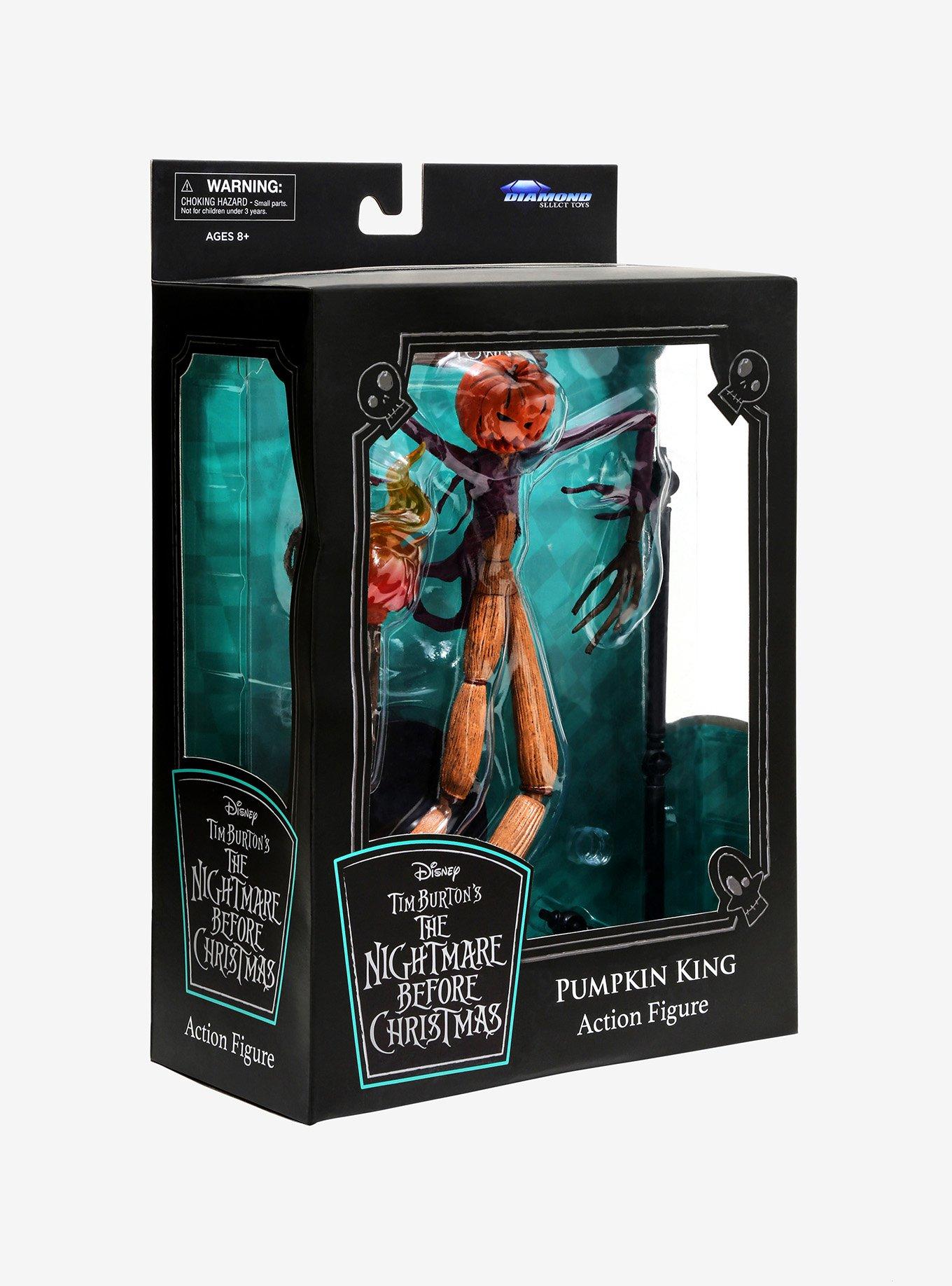 Diamond Select Toys The Nightmare Before Christmas Pumpkin King Collectible Action Figure, , alternate