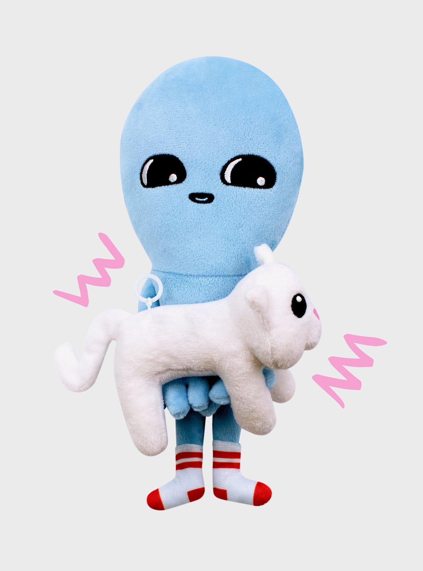 Strange Planet Being Cat Vibrating Plush, , alternate