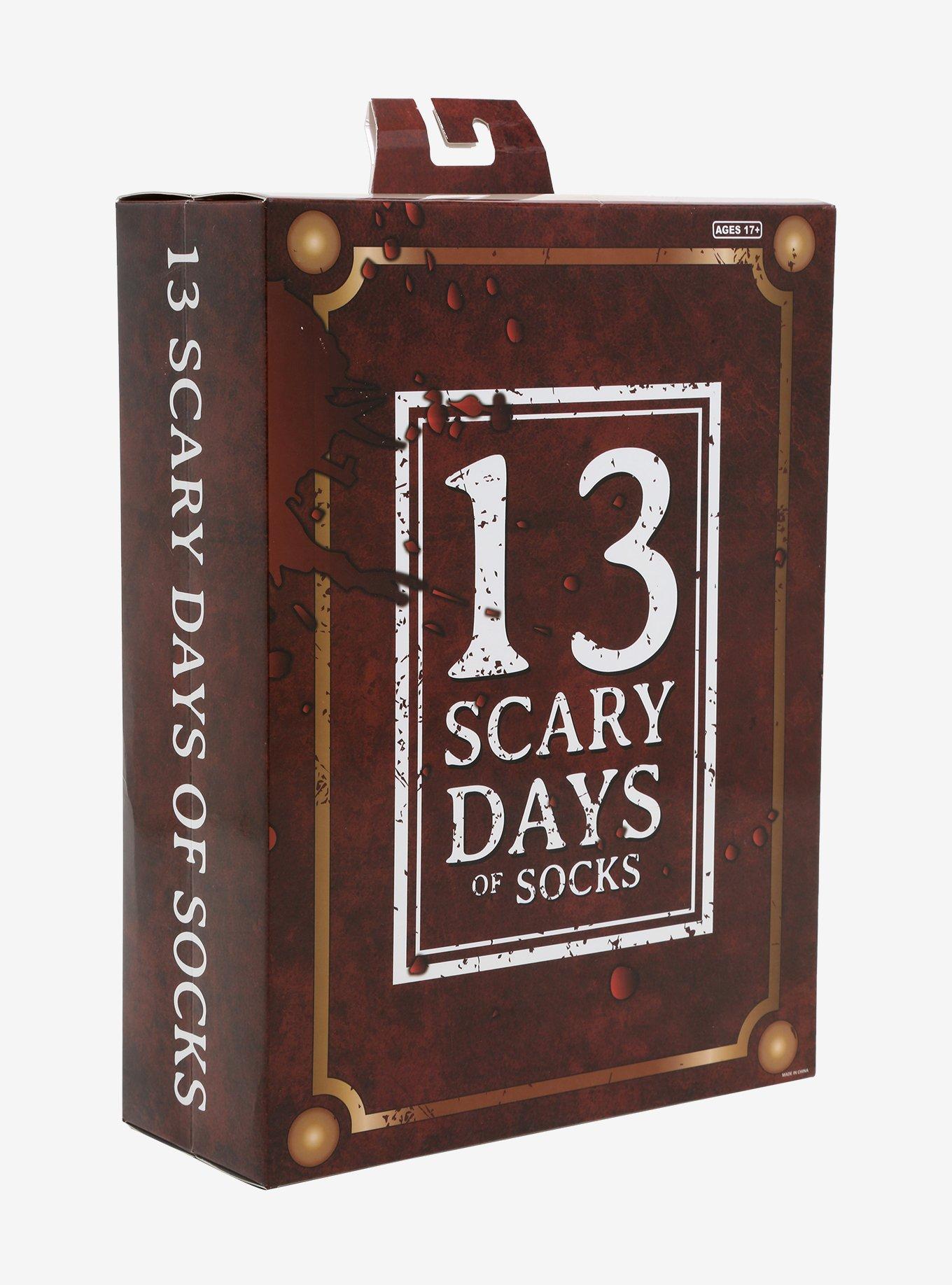 13 Scary Days Of Socks Gift Set, , alternate