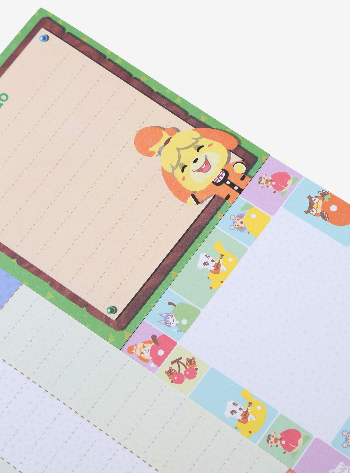 Animal Crossing: New Horizons Note Pad Desk Planner, , alternate