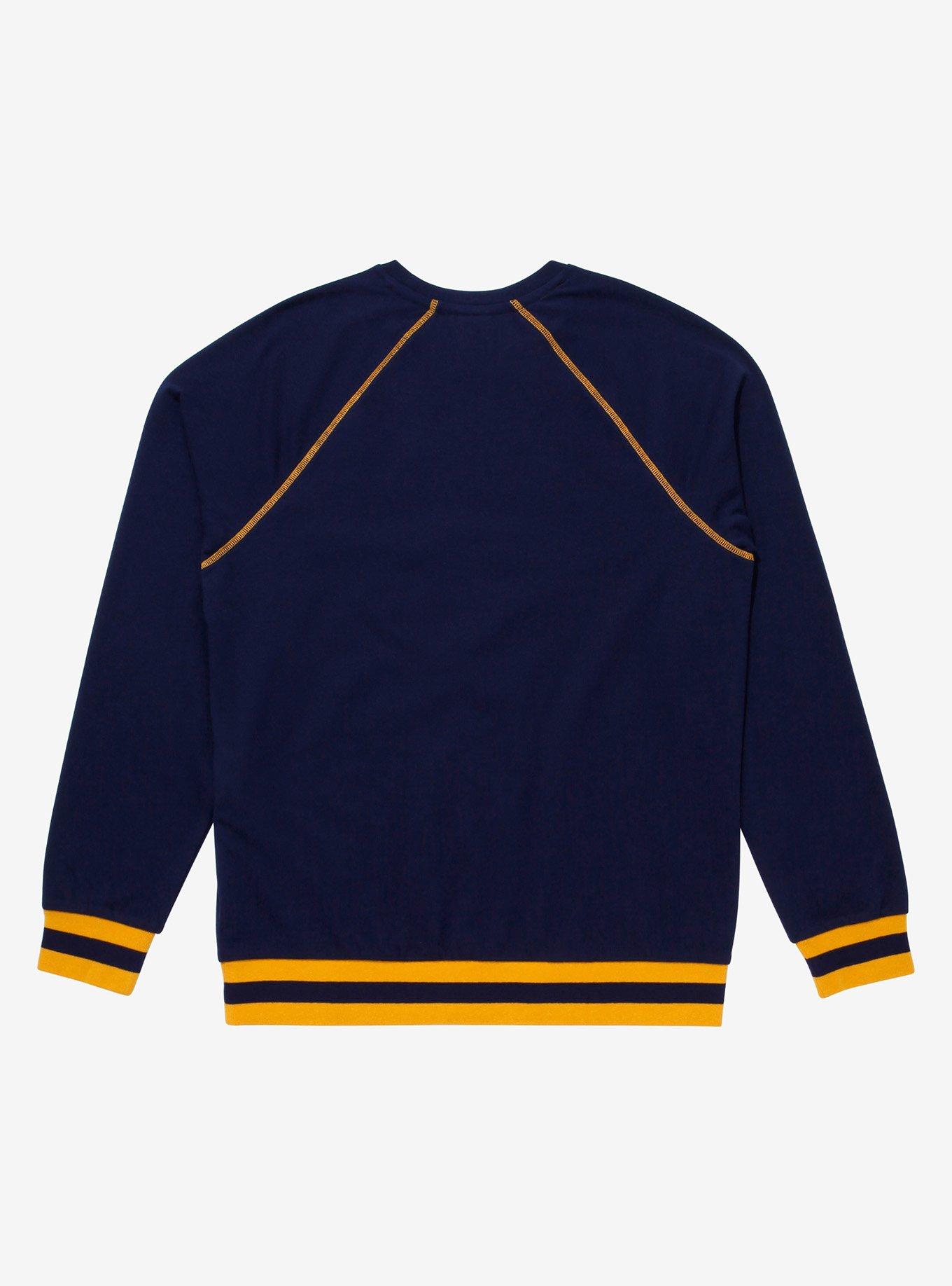 Harry Potter Ravenclaw Collegiate Crewneck - BoxLunch Exclusive, NAVY, alternate