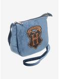 Harry Potter Hogwarts Velvet Crossbody Bag, , alternate