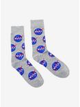NASA Logo Crew Socks, , alternate