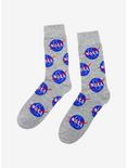 NASA Logo Crew Socks, , alternate