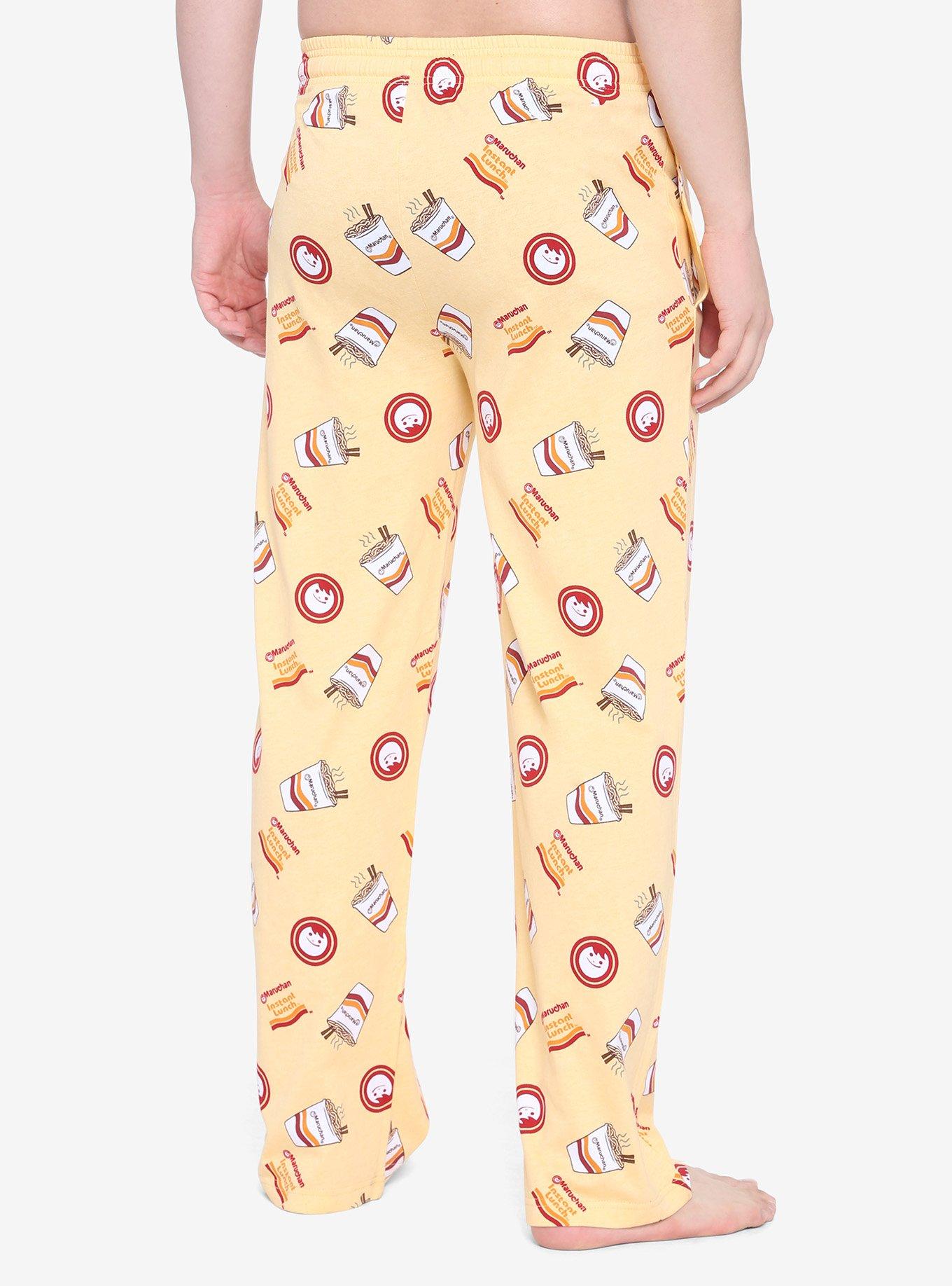 Maruchan Instant Lunch & Logo Pajama Pants, MULTI, alternate