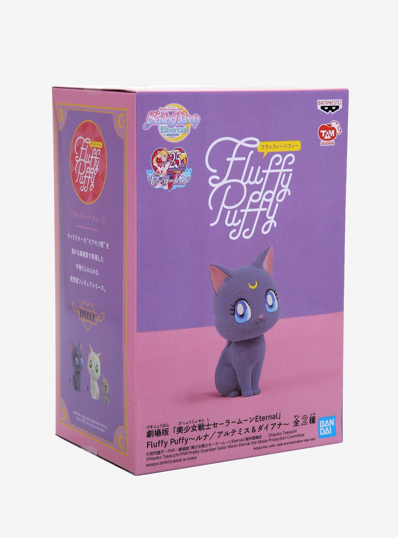 Banpresto Sailor Moon Eternal Fluffy Puffy Luna (Ver.A) Figure, , alternate