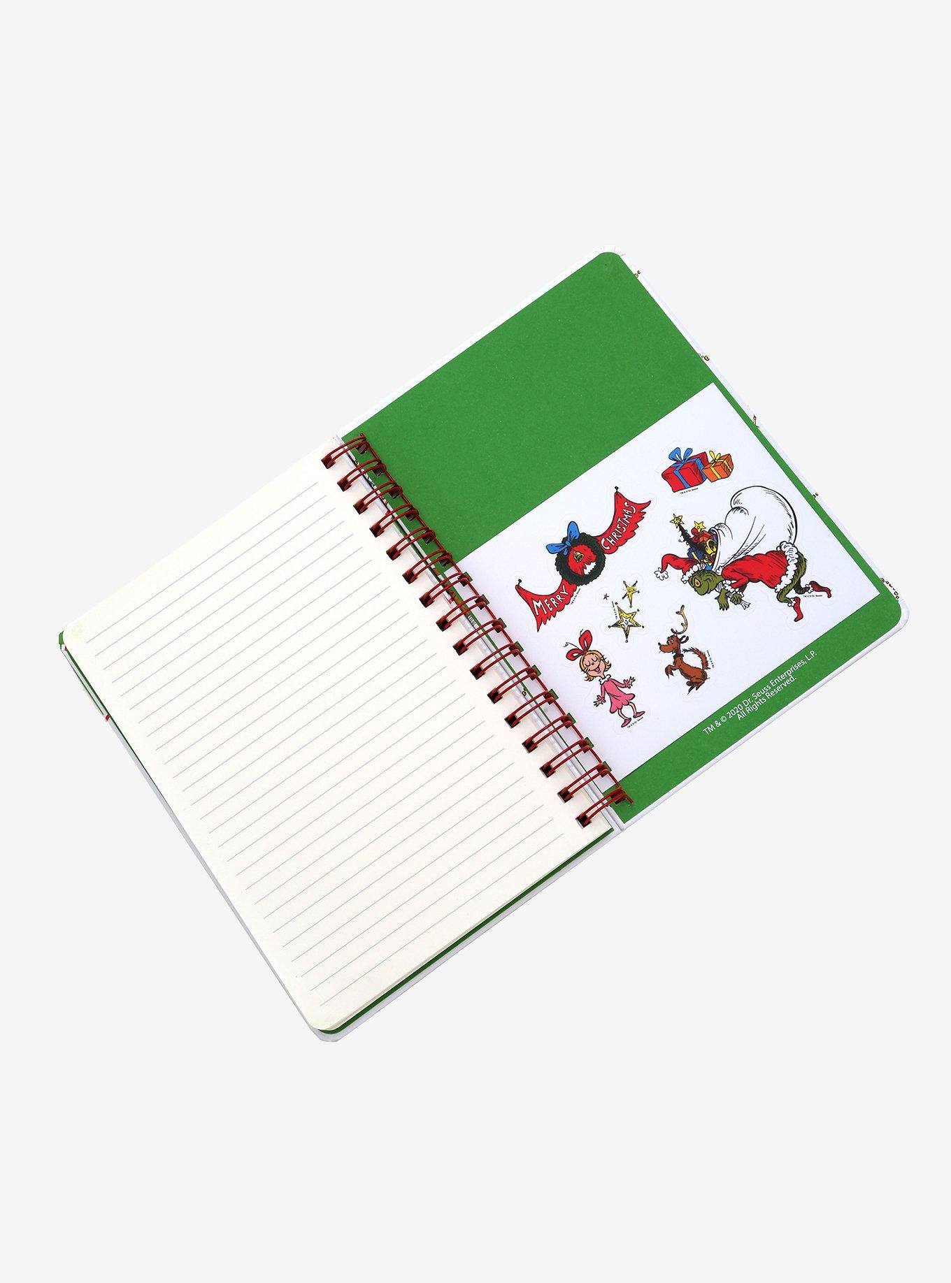 How The Grinch Stole Christmas! Merry Grinchmas Spiral Journal, , alternate