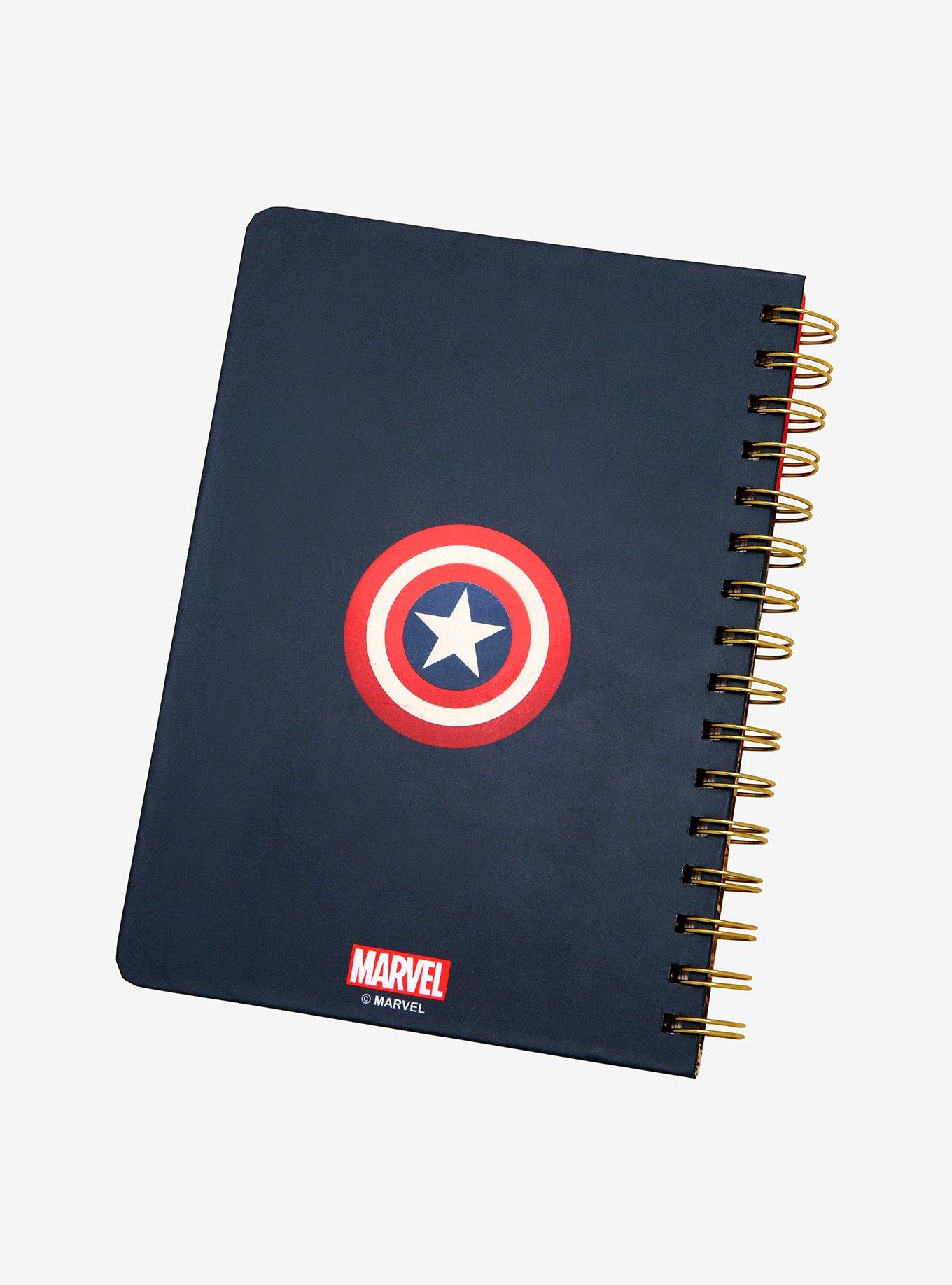Marvel Captain America Spiral Journal, , alternate