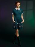 Her Universe Disney The Haunted Mansion Icons Stripe Collared Dress, BLACK, alternate