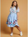 Her Universe Disney Alice In Wonderland Skirt Plus Size, BLUE  WHITE, alternate